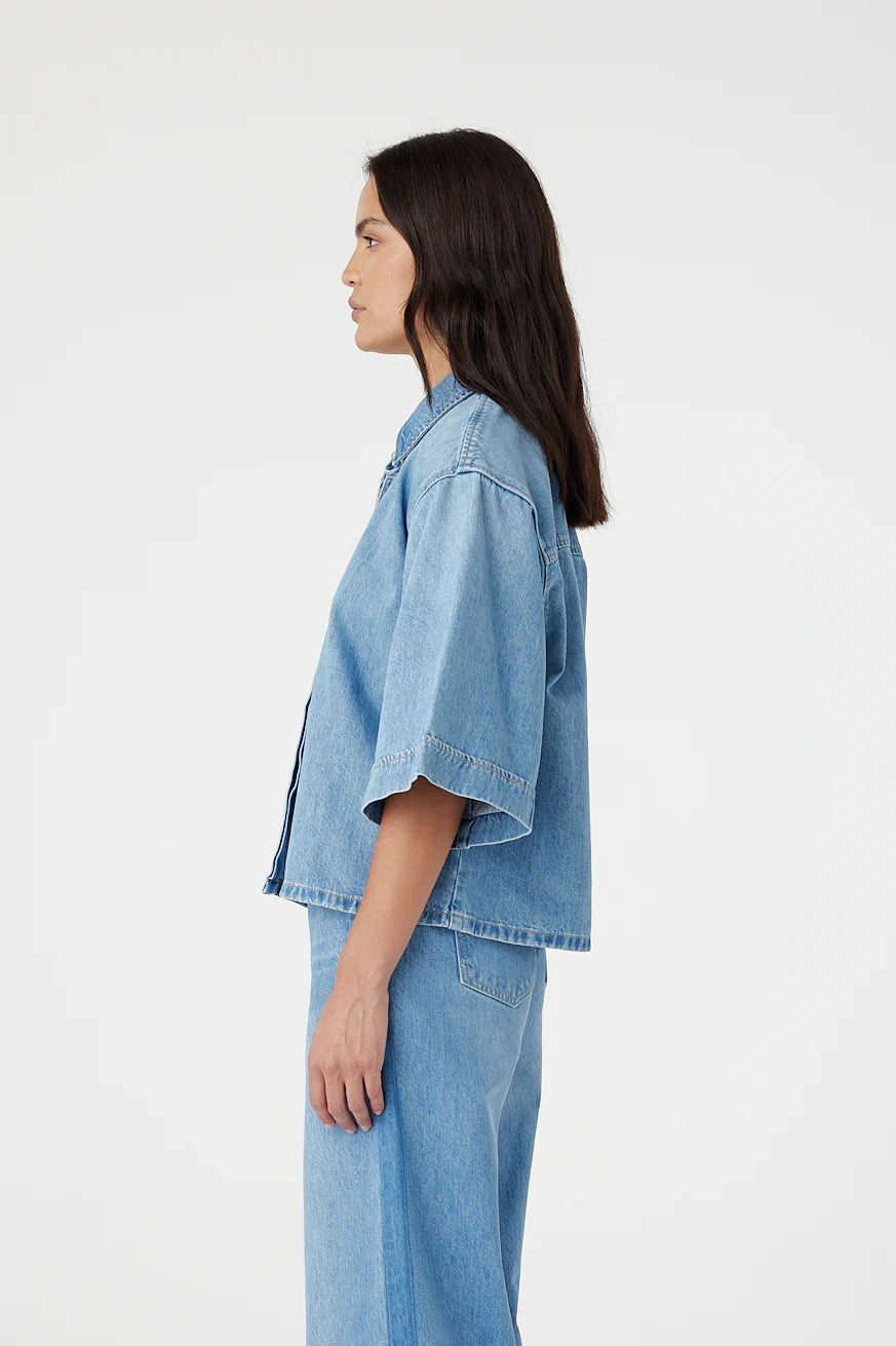 Outland Denim Soma Shirt - Bluejay