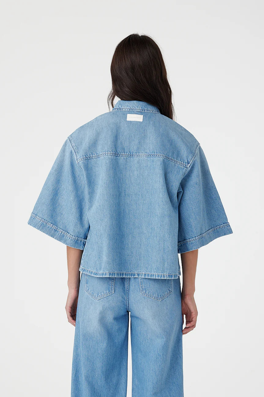 Outland Denim Soma Shirt - Bluejay