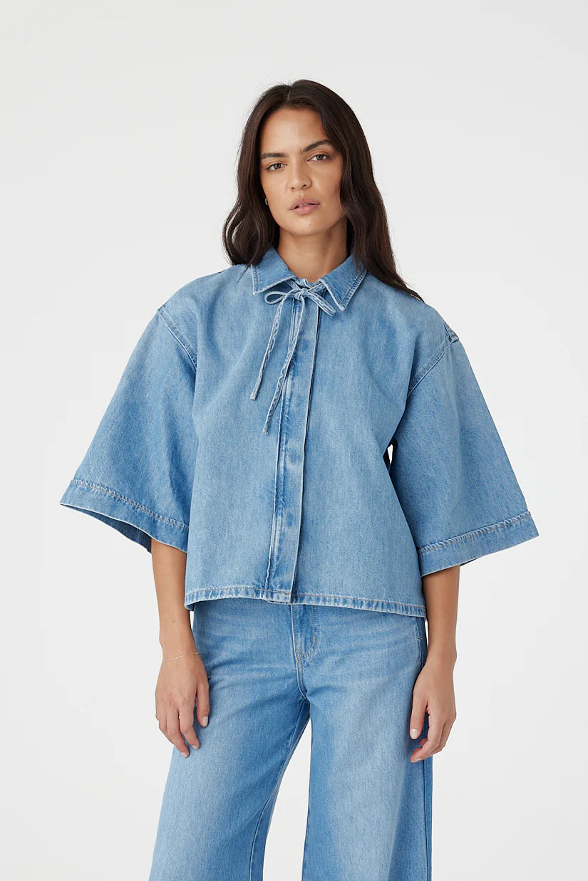 Outland Denim Soma Shirt - Bluejay