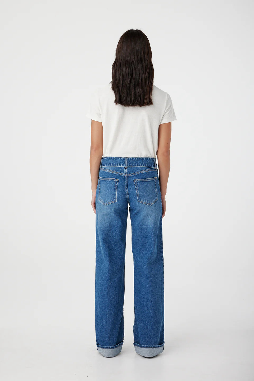 Outland Denim Mia Mia Cuffed Belted Jean - Liberty