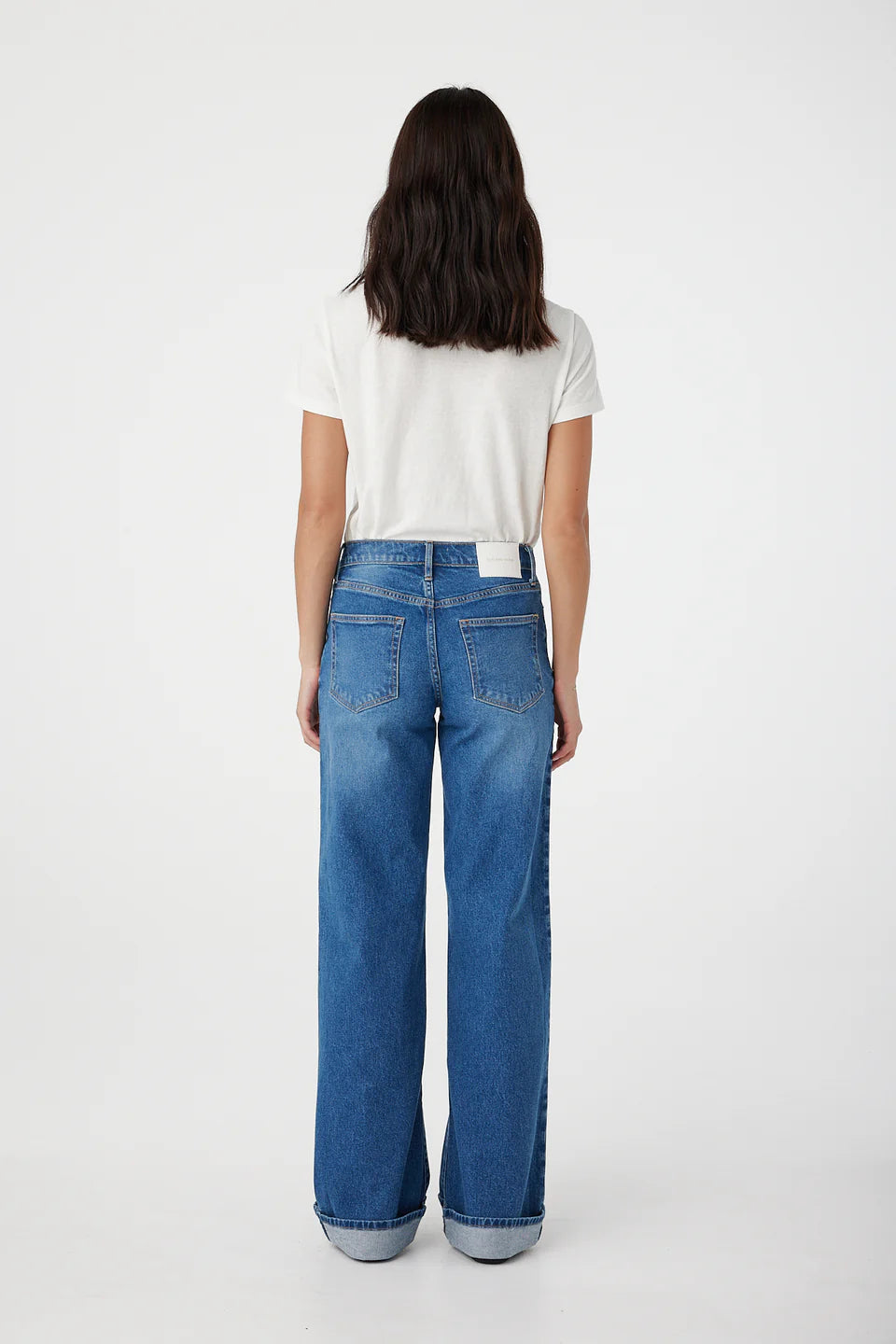 Outland Denim Mia Mia Cuffed Belted Jean - Liberty