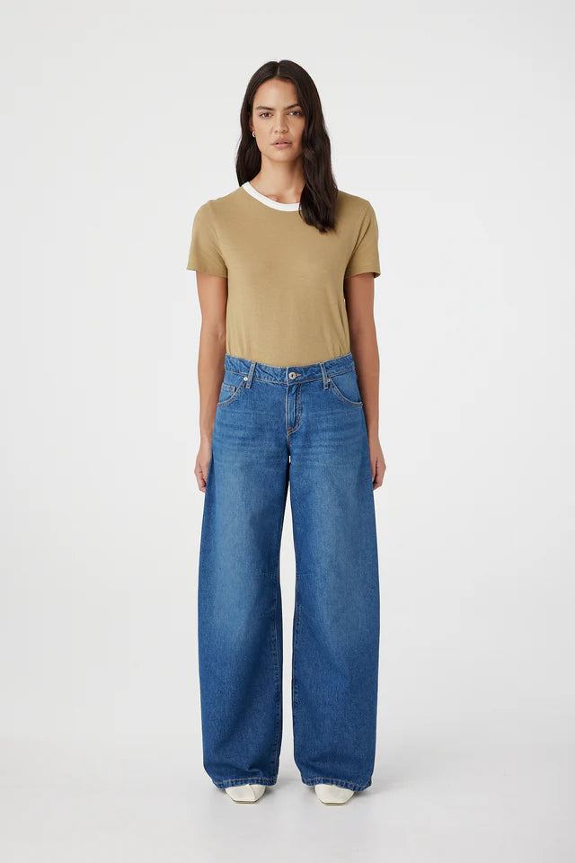 Outland Denim Melrose Mid Baggy Jean - Latitude
