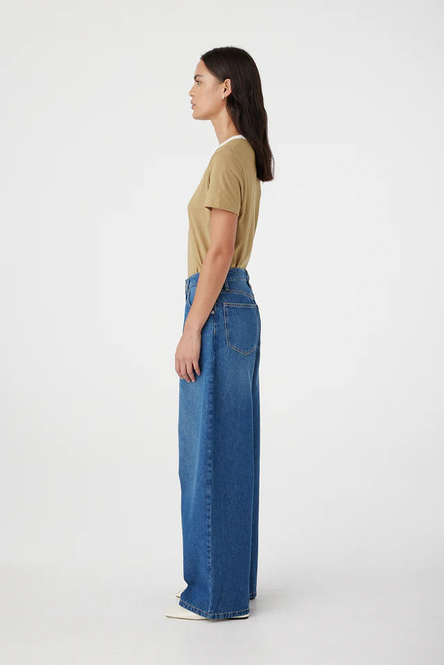 Outland Denim Melrose Mid Baggy Jean - Latitude