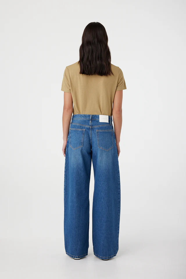 Outland Denim Melrose Mid Baggy Jean - Latitude