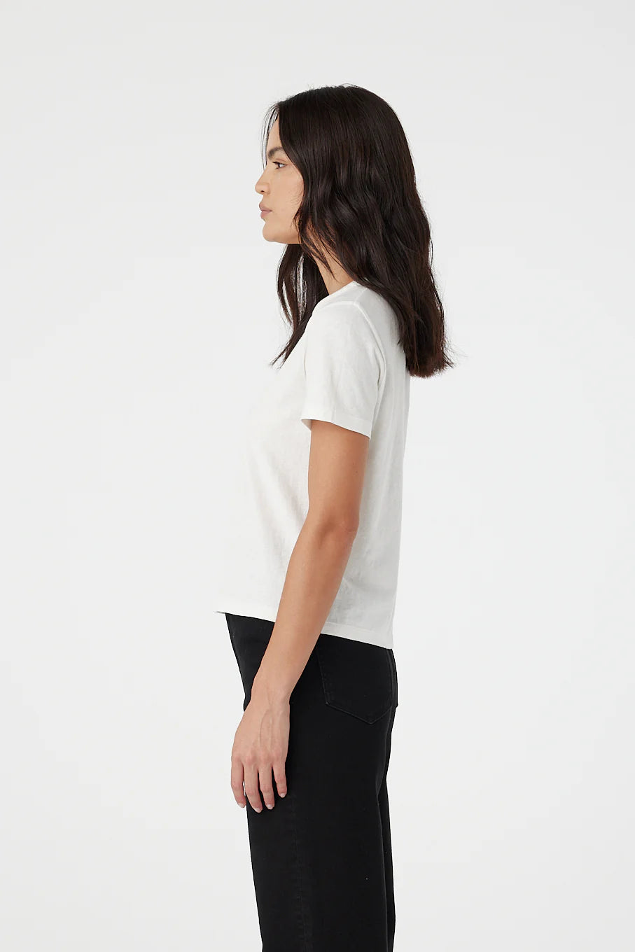 Outland Denim Ivy Tee - Bone