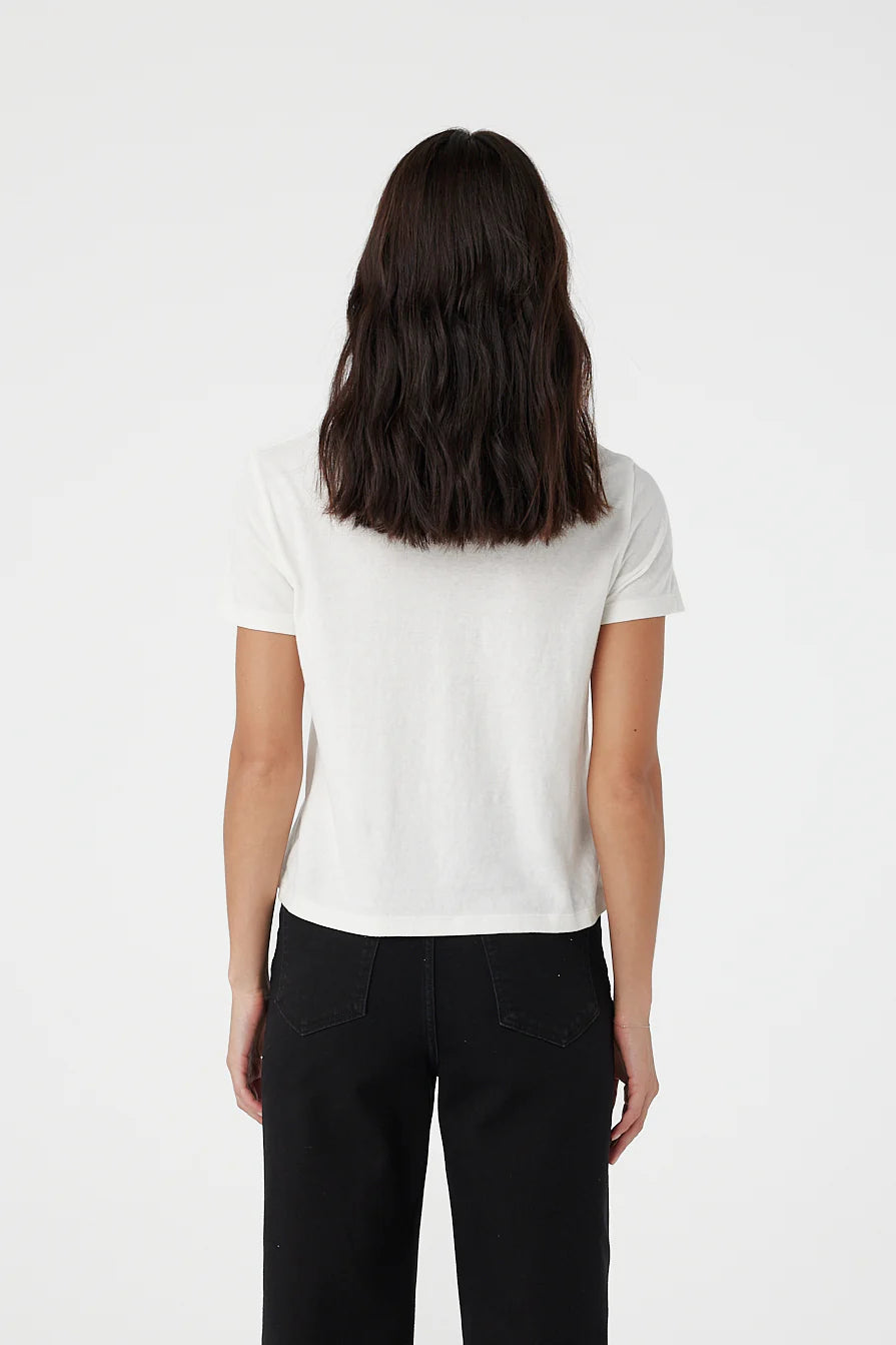 Outland Denim Ivy Tee - Bone