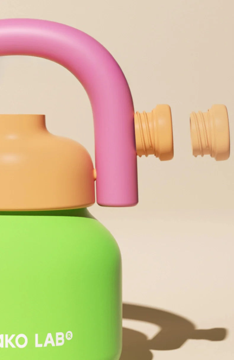 Chako Lab LINLIN KETTLE STAINLESS-Green and Pink – Wanda Harland