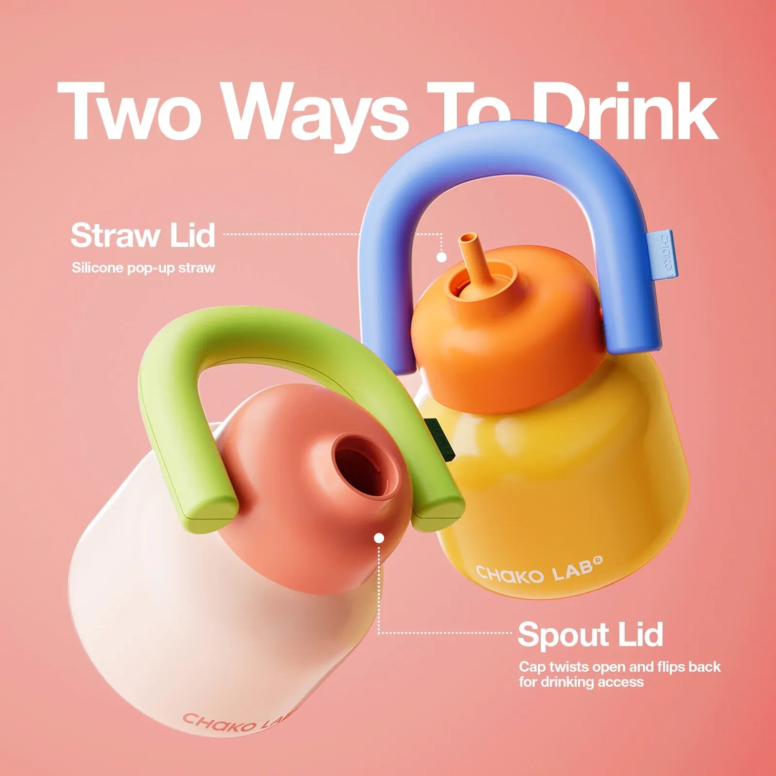 Chako Lab LINLIN KETTLE STAINLESS- Pink and Green – Wanda Harland