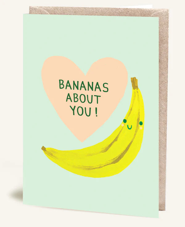 Jolly Awesome Card - Bananas about you