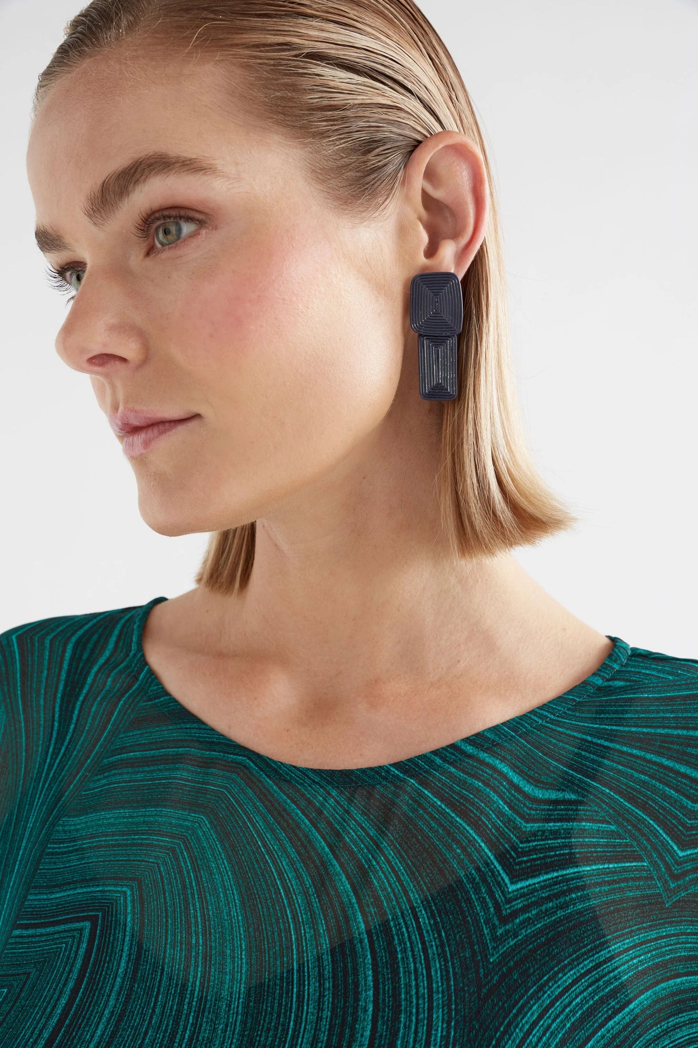 Elk Kaiva Earring - Bright Navy