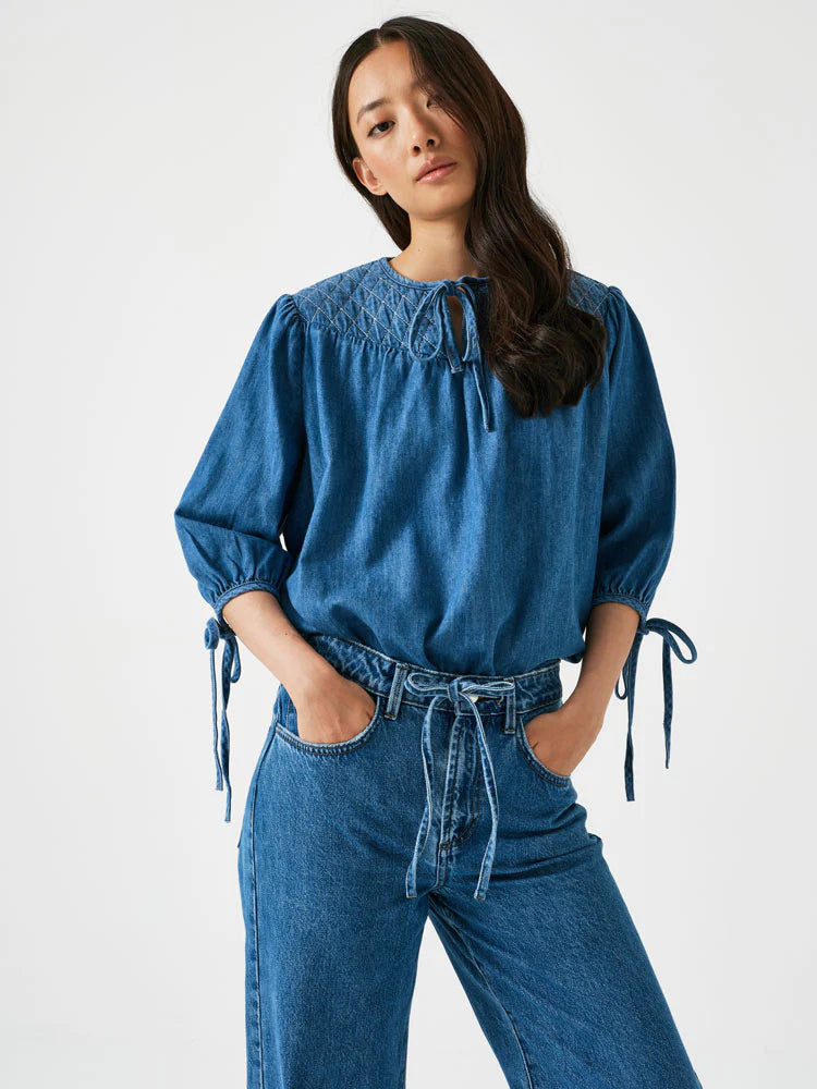 MOND/nui mondモント⭐️Check over blouse Apparel & Accessories | Oomomo Canada