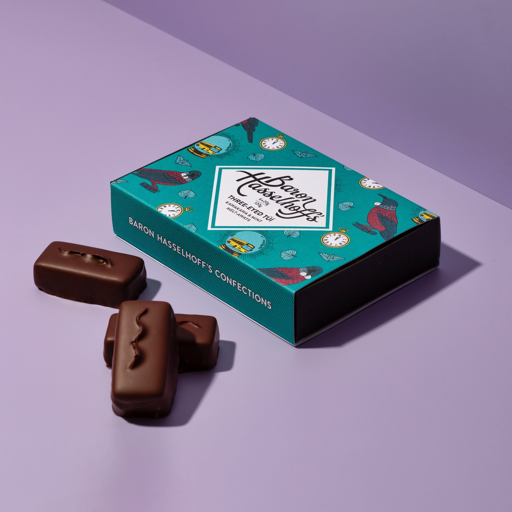 Baron Hasselhoff’s Three Eyed Tui - Mint and Kawakawa Meltaways