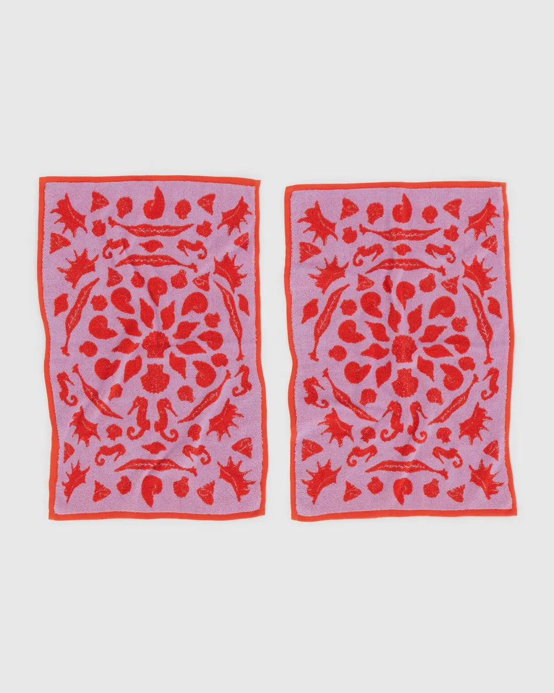 Baggu Hand Towel Set of 2 - Sea Shells