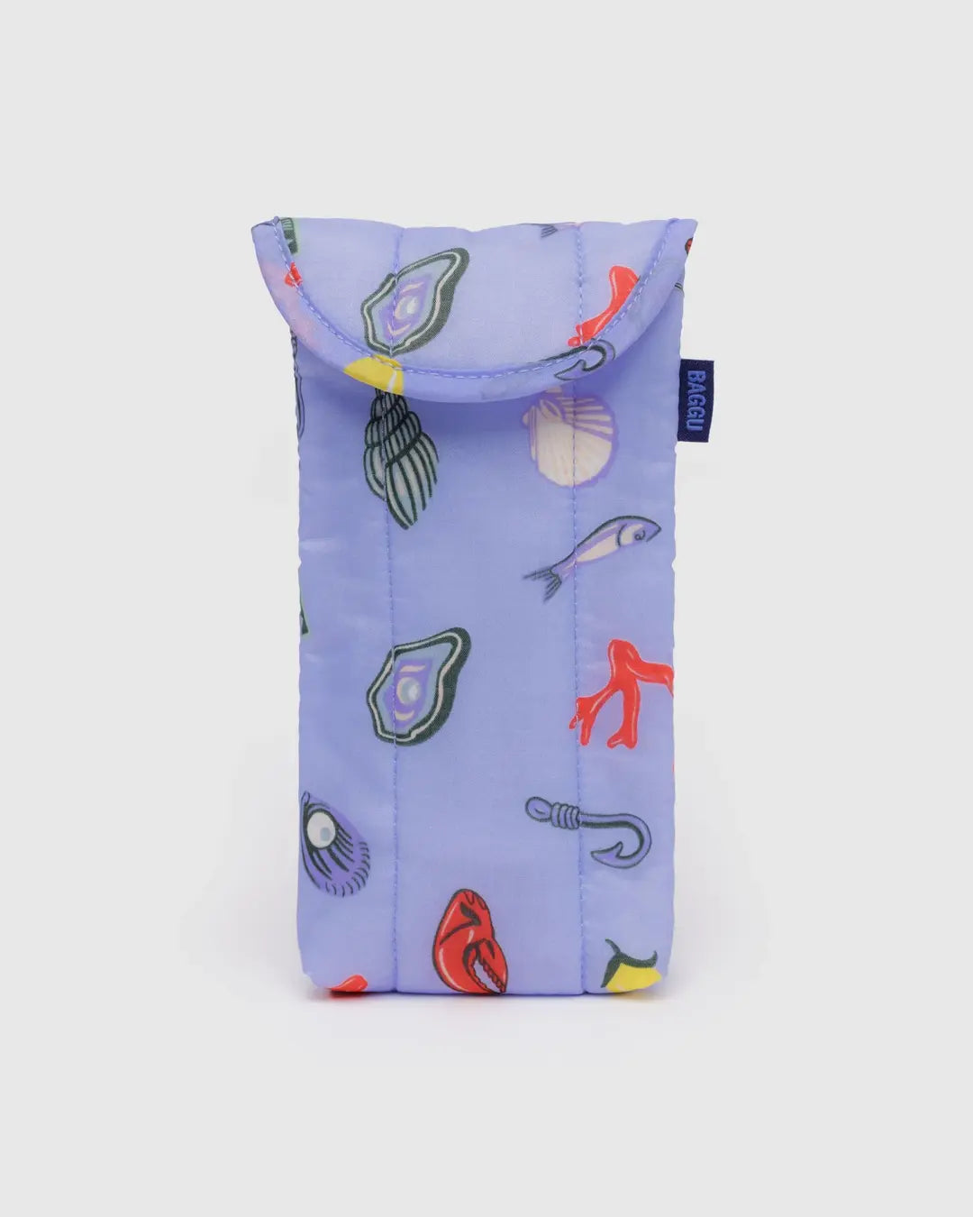 Baggu Puffy Glasses Sleeve - Sea Charms