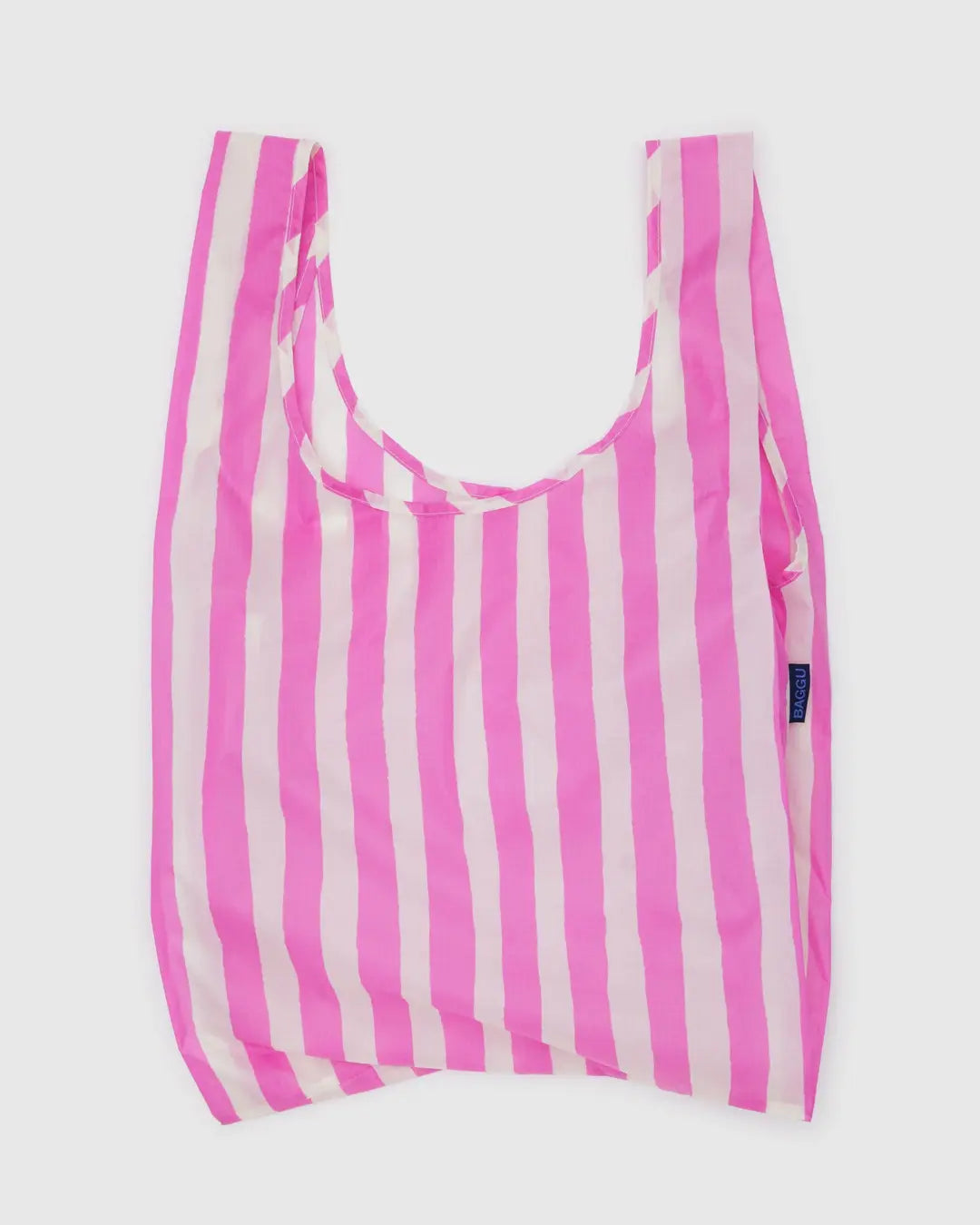 Baggu Standard Bag - Pink Painted Stripe