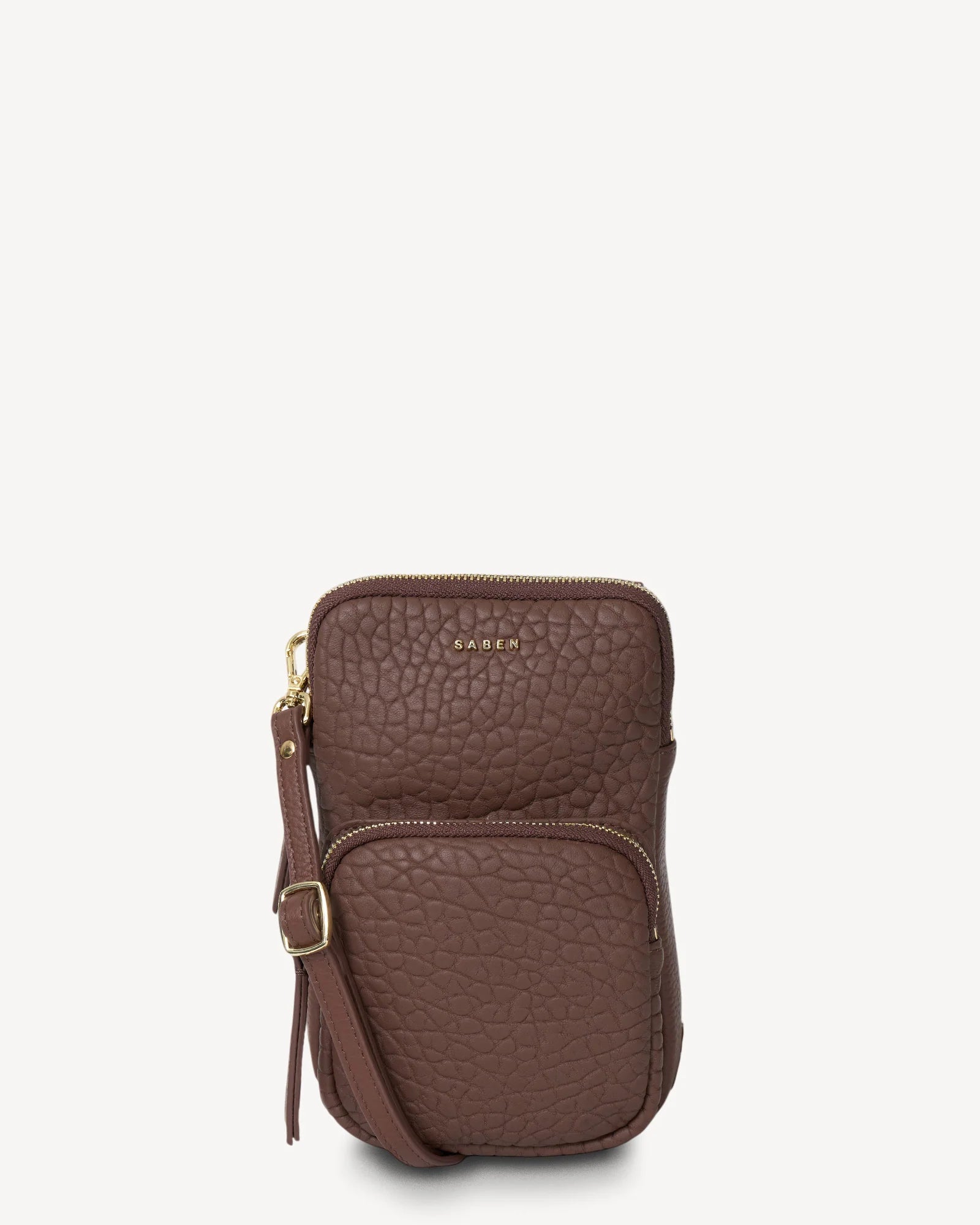 Saben Nikko Phone Bag - Umber Bubble