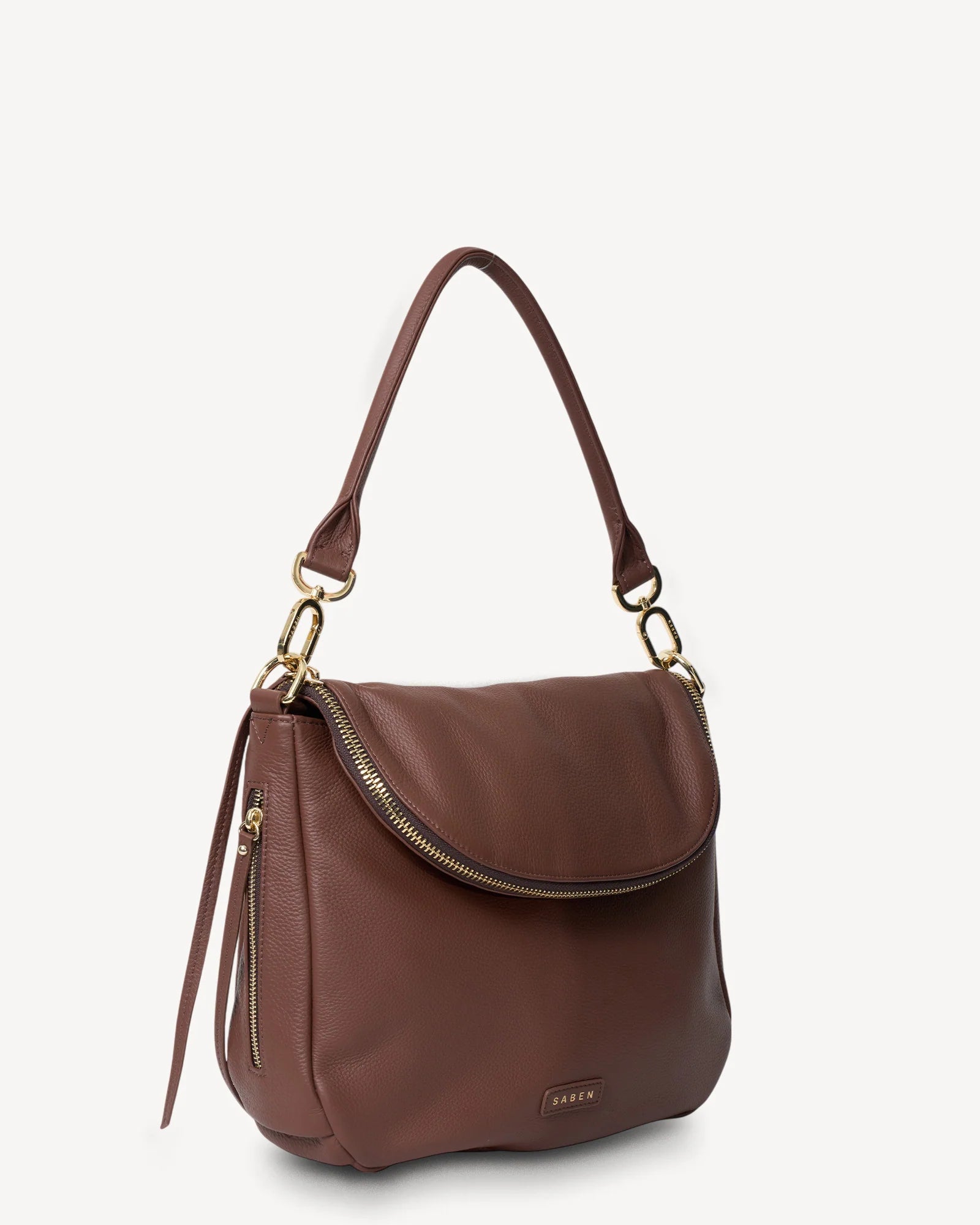 Saben Frankie Shoulder Bag - Umber