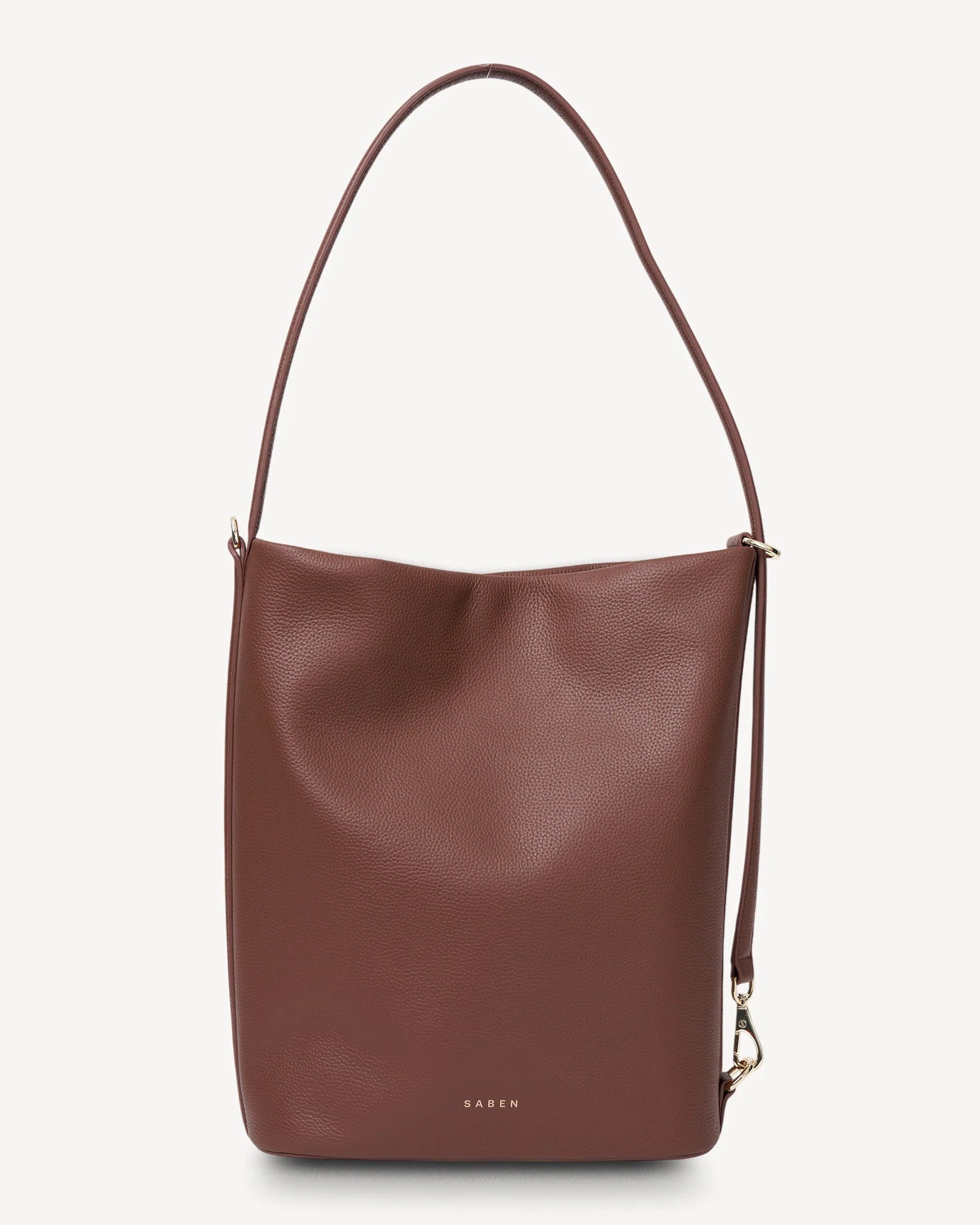 Saben June Shoulder Bag - Umber Pebble