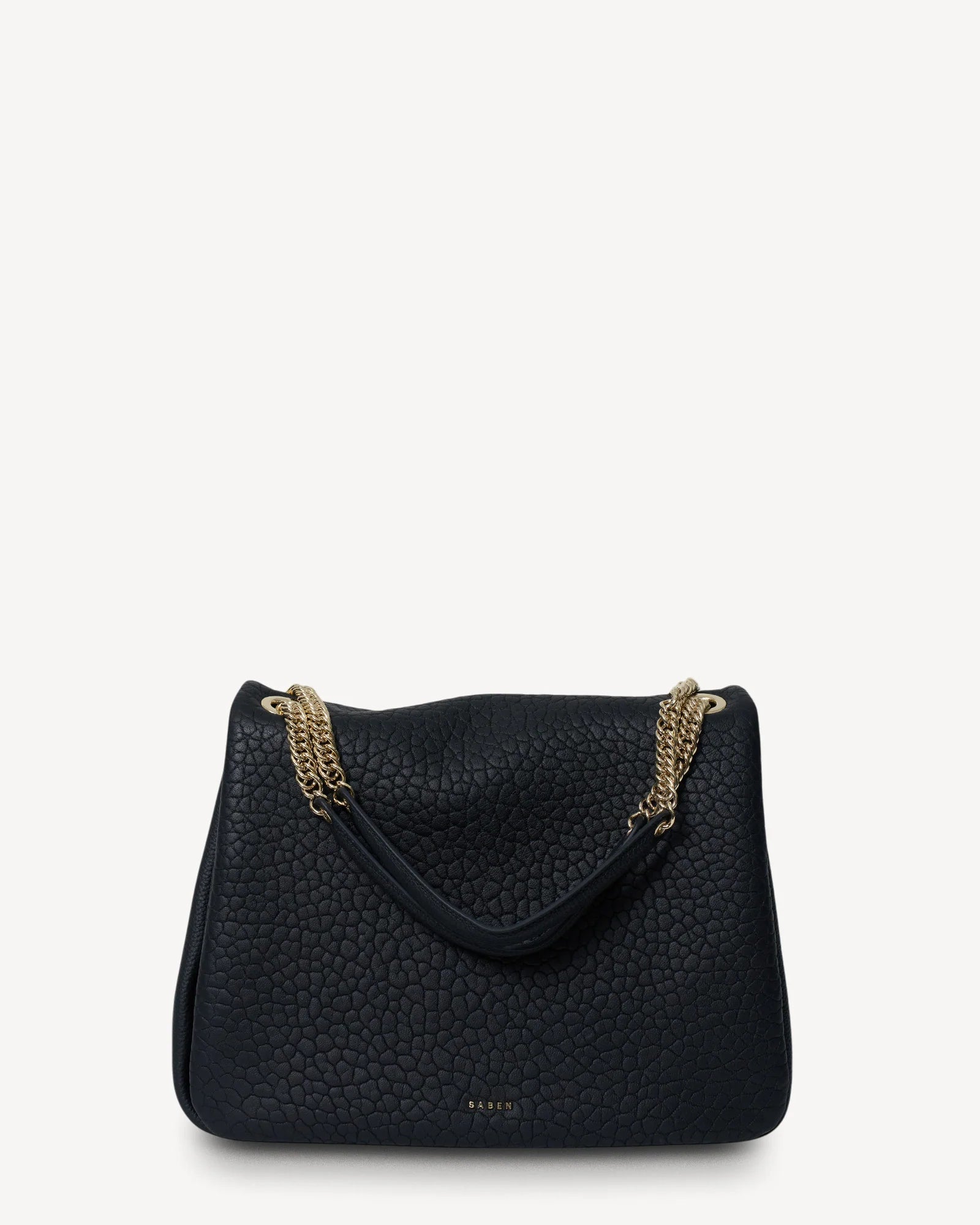 Saben Florence Shoulder Bag - Black Bubble