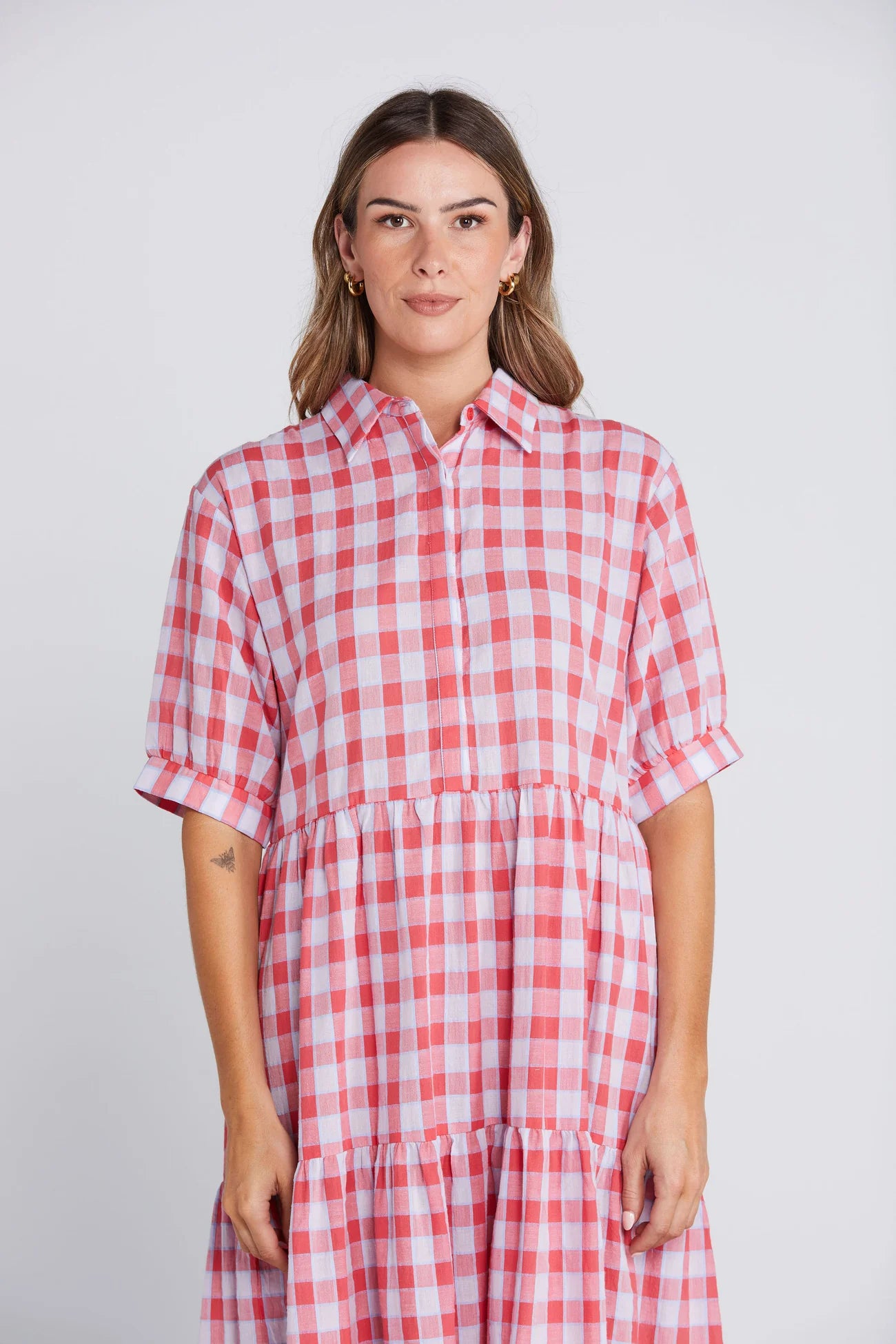 Thing Thing Luna Dress - Checkmate