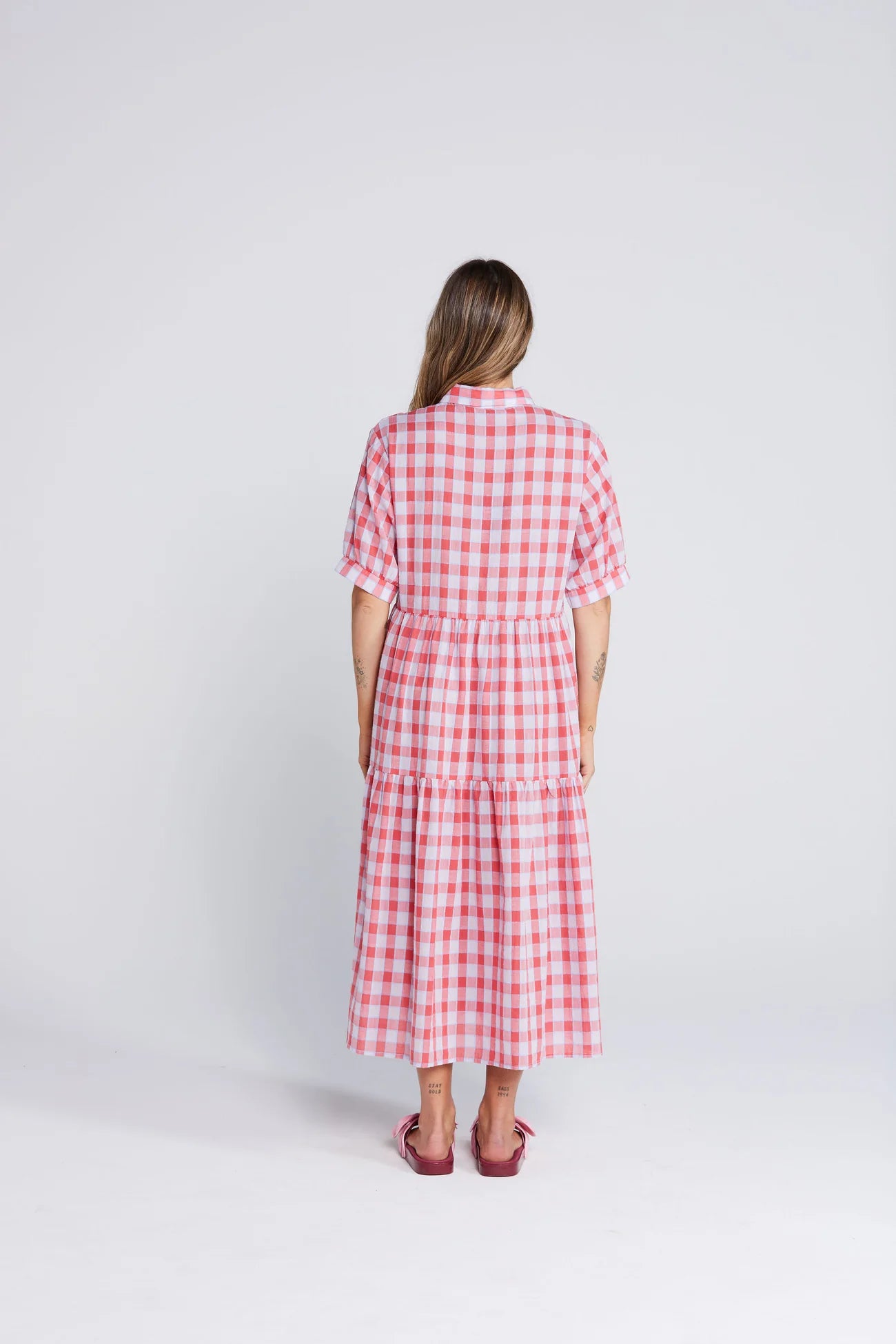 Thing Thing Luna Dress - Checkmate