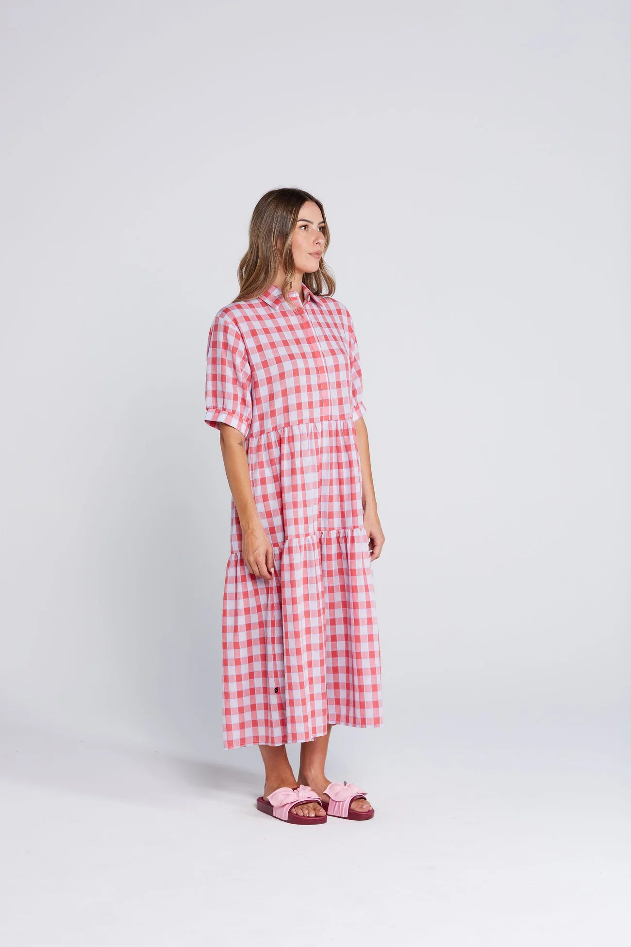 Thing Thing Luna Dress - Checkmate