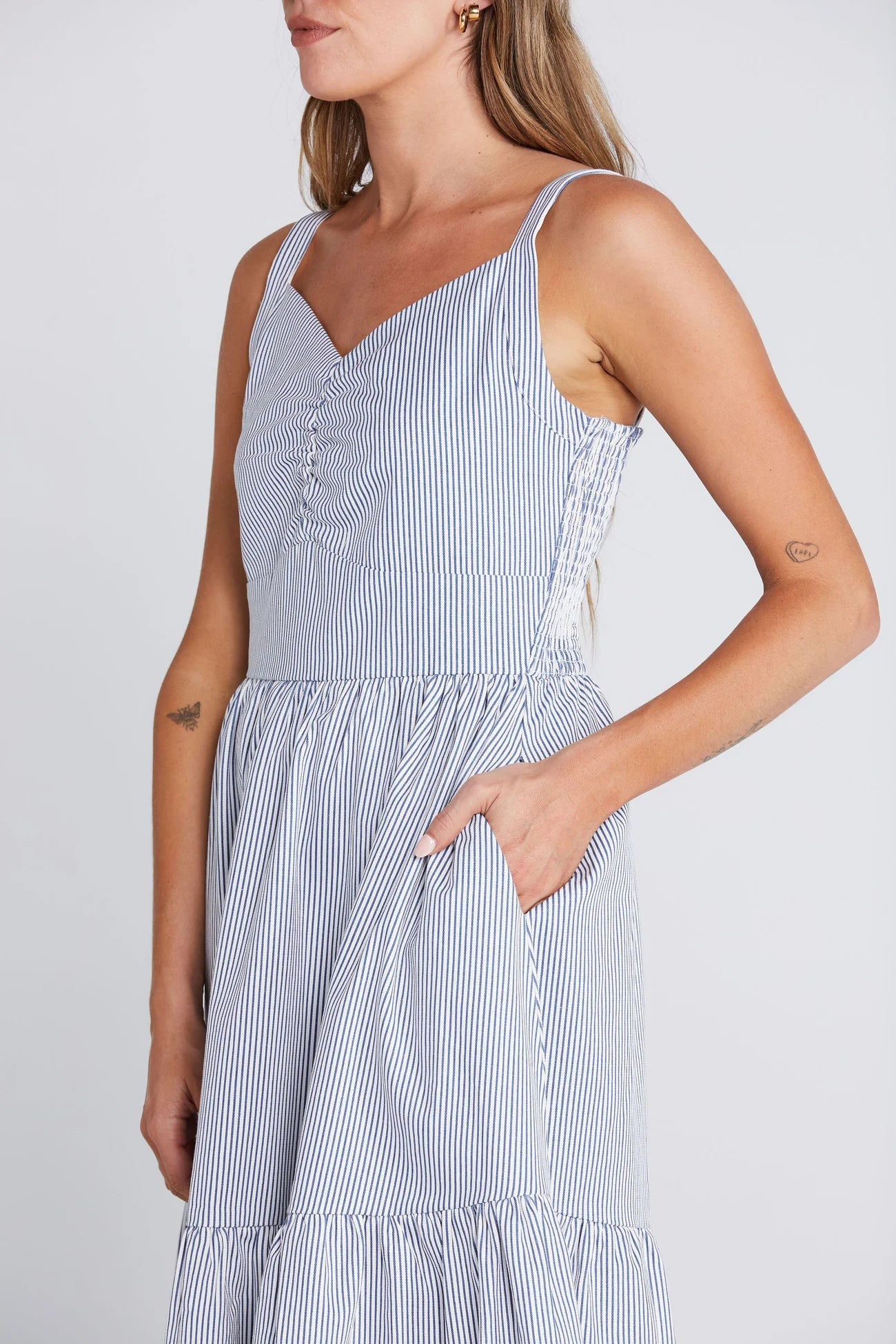 Thing Thing Sweet Ziggy Dress - Seaside Stripe