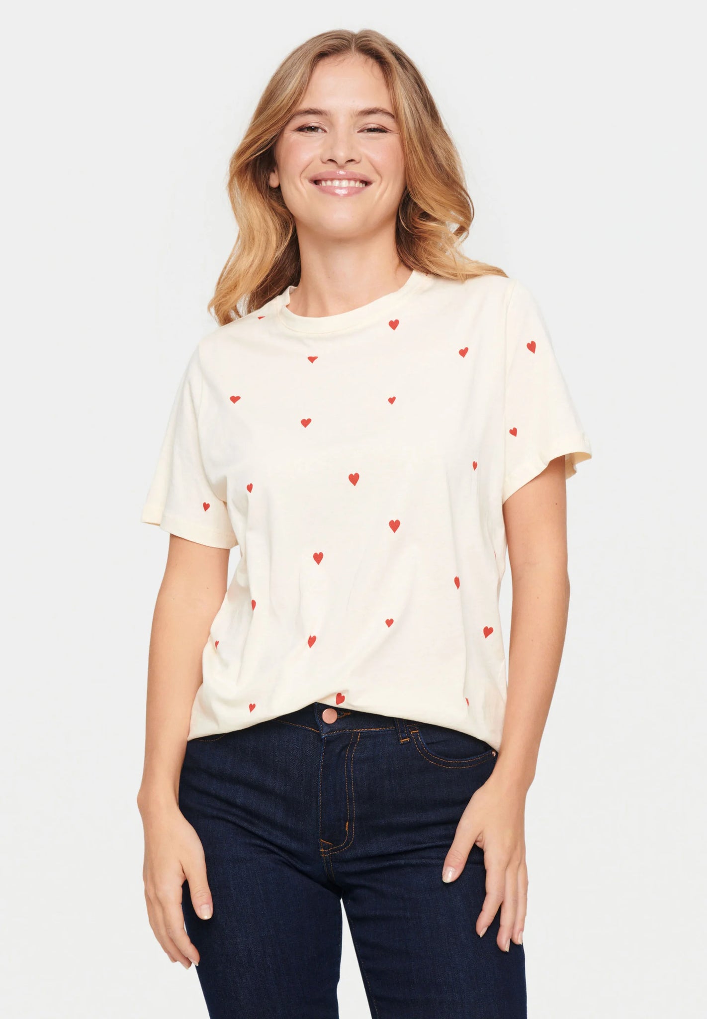 Saint Tropez Dagni T Shirt - Ice Flame Hearts