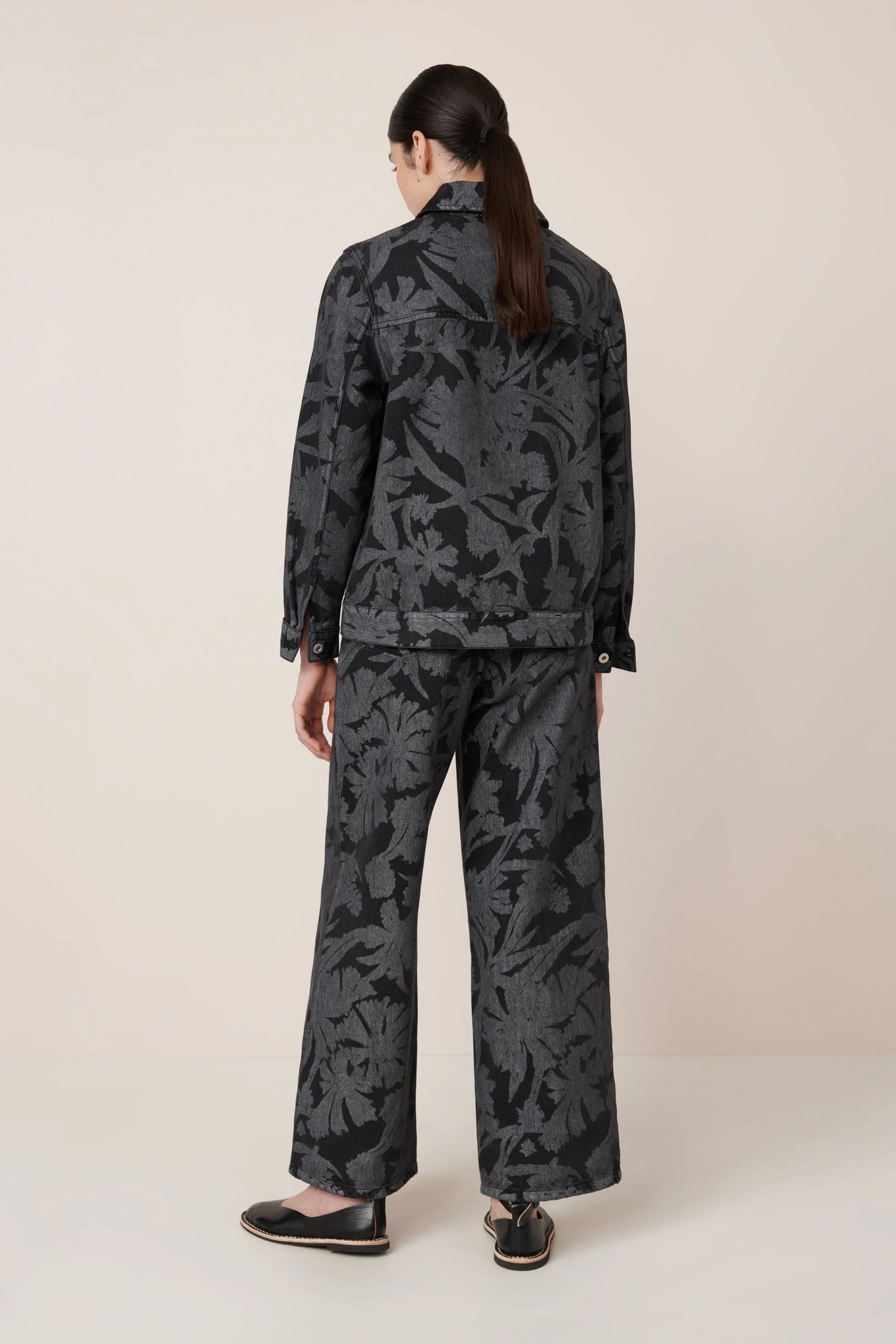 Kowtow Worker Jacket - Etched Denim