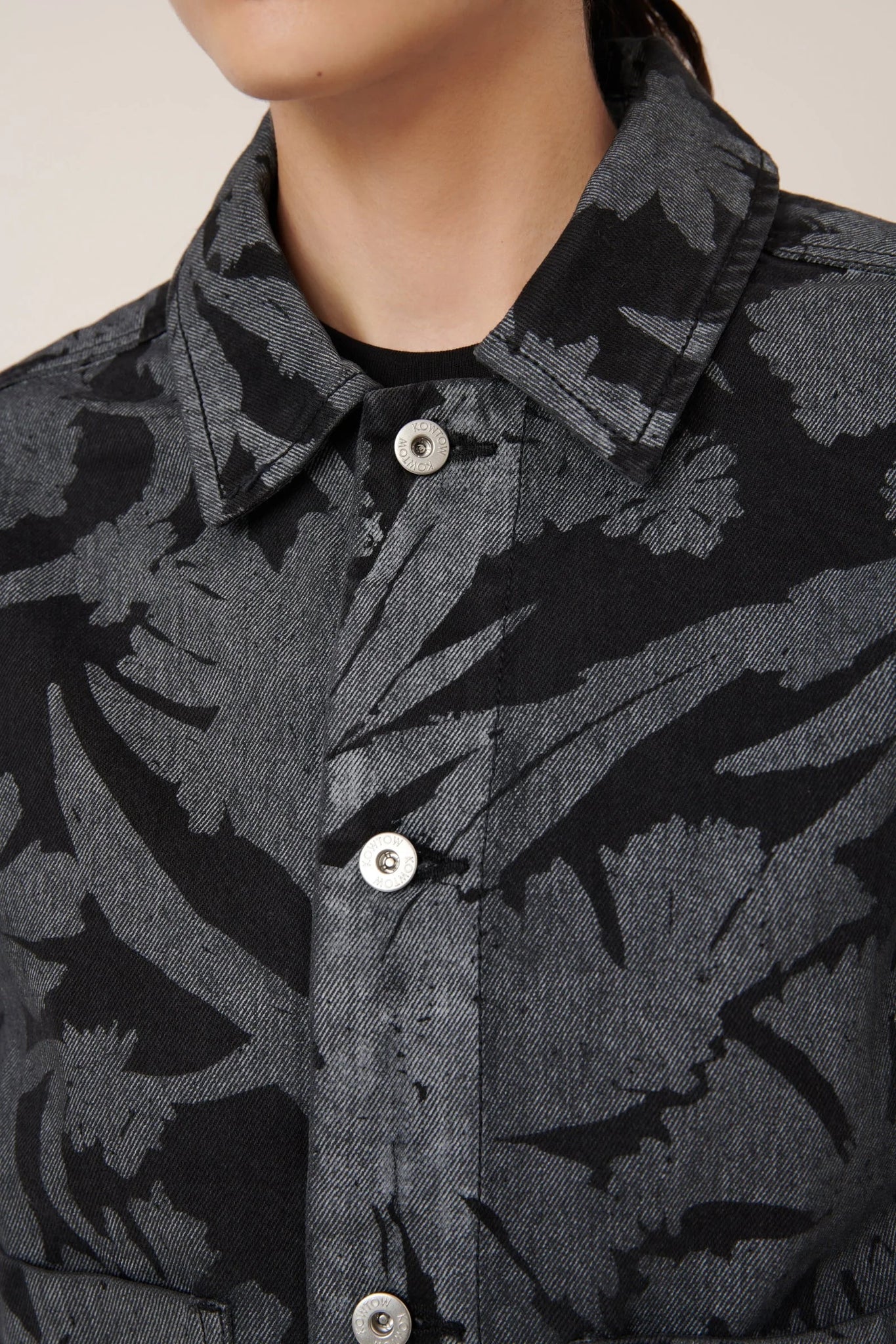 Kowtow Worker Jacket - Etched Denim