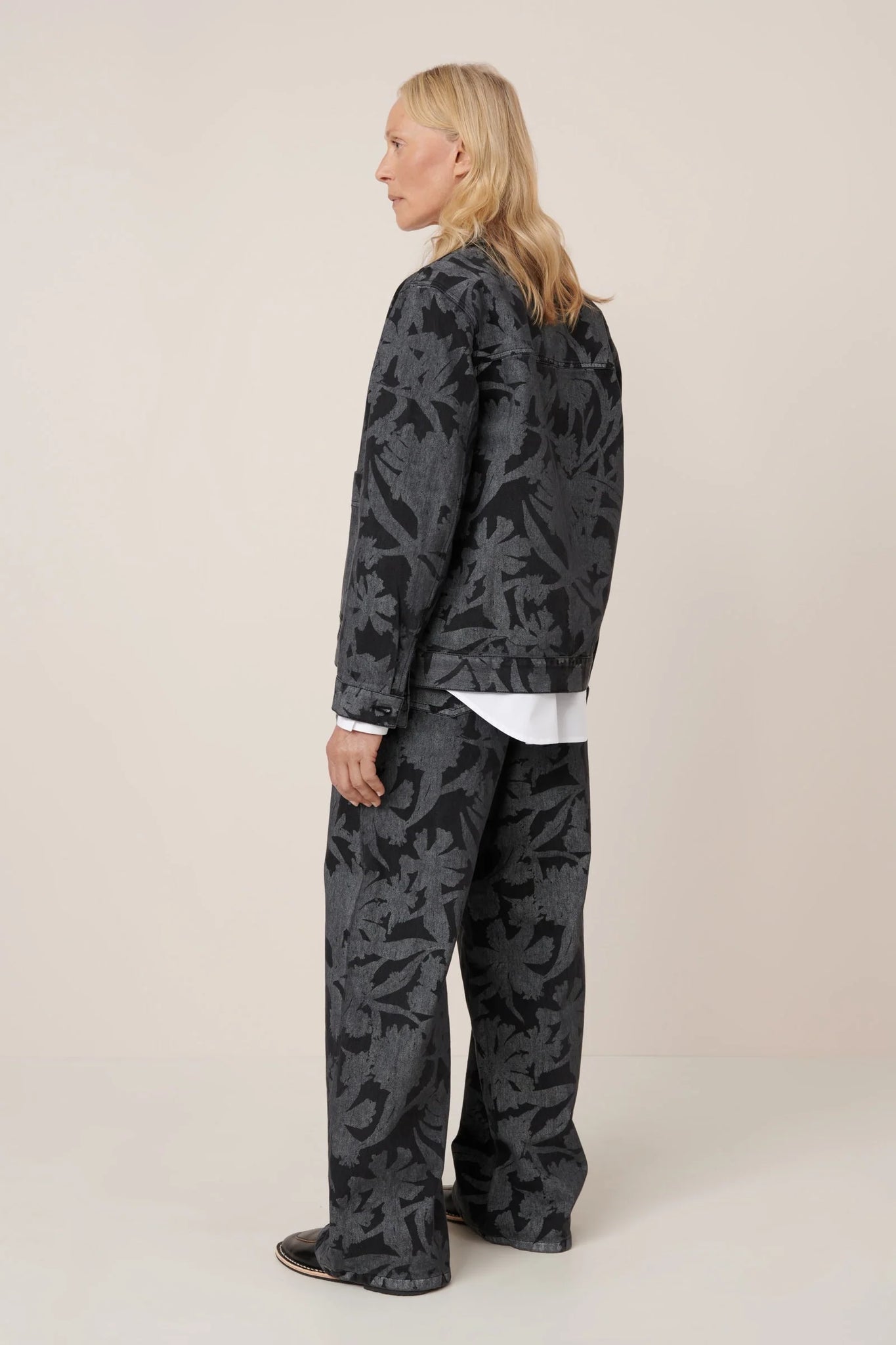 Kowtow Worker Jacket - Etched Denim