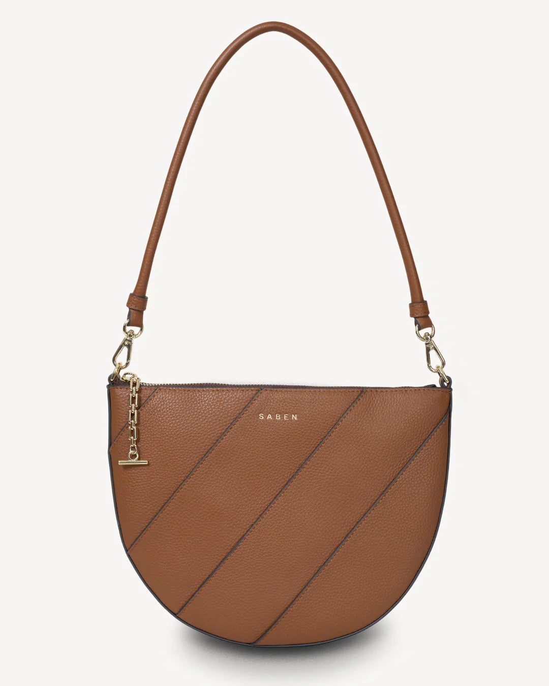 Saben Gani Shoulder Bag - Tan Bias