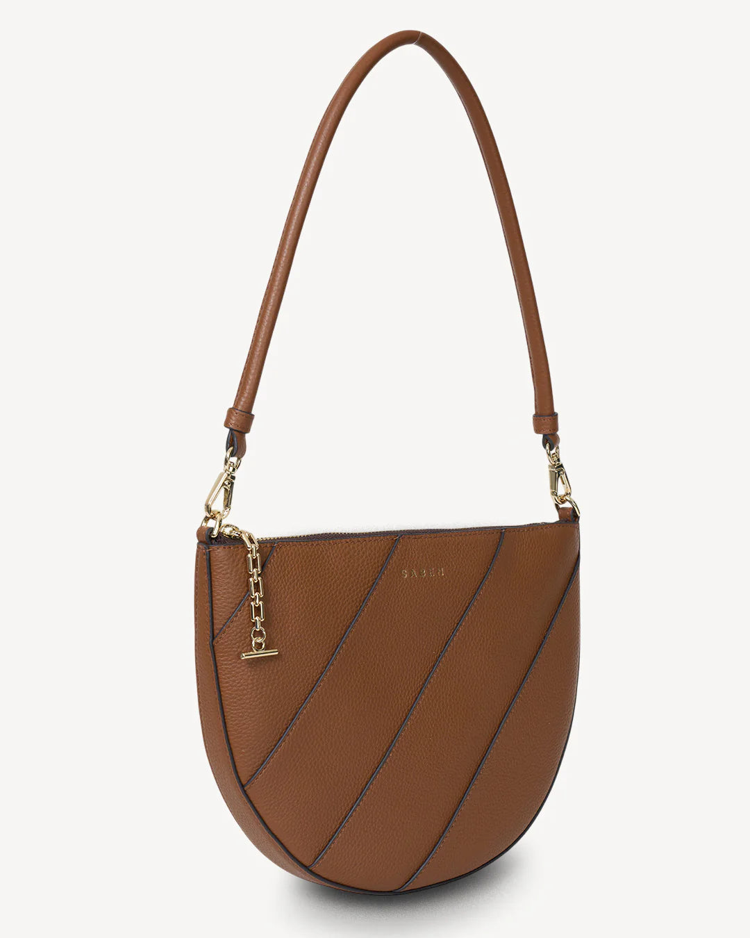 Saben Gani Shoulder Bag - Tan Bias