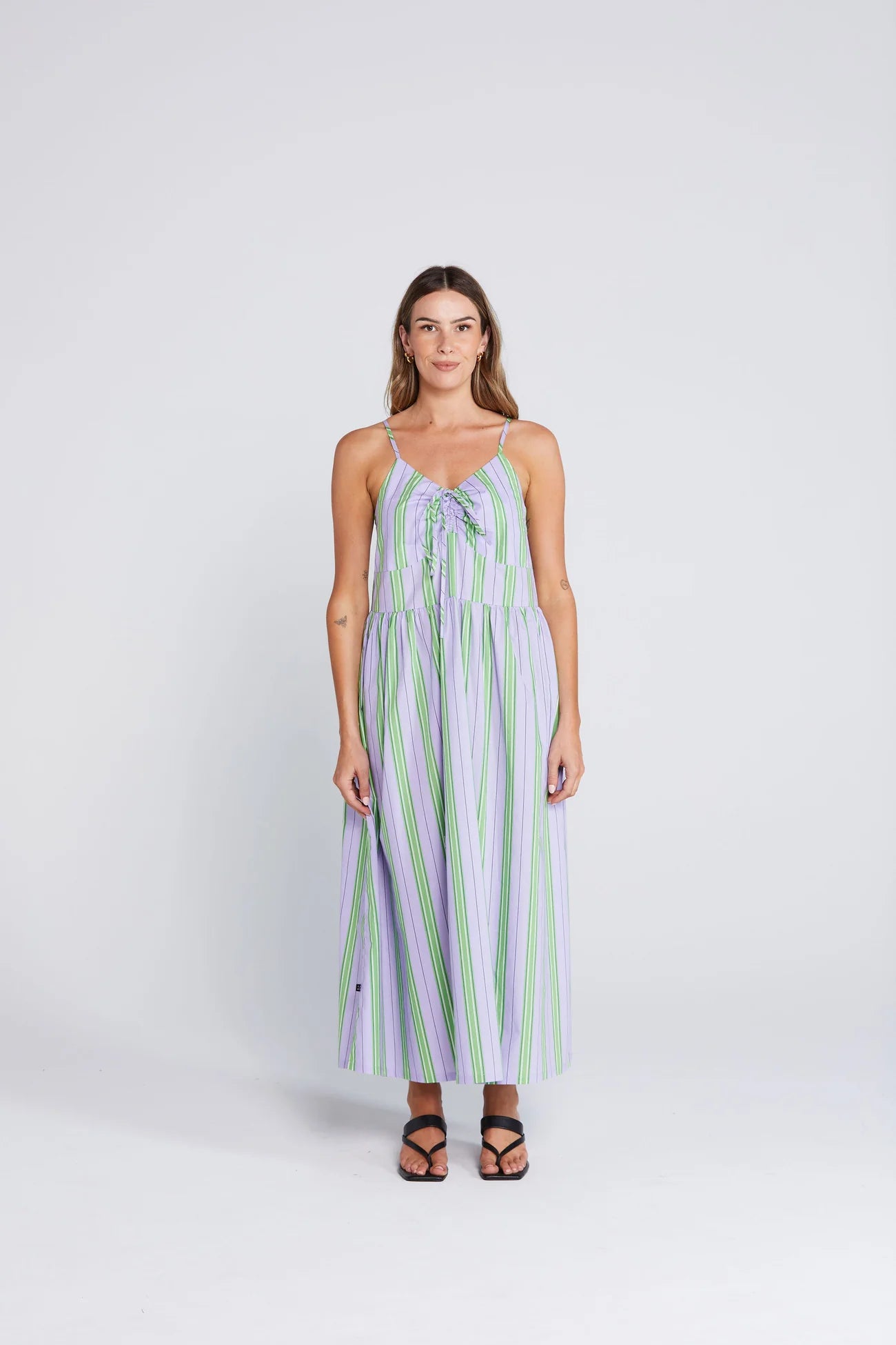 Thing Thing Zinnia Dress - Royal Fern