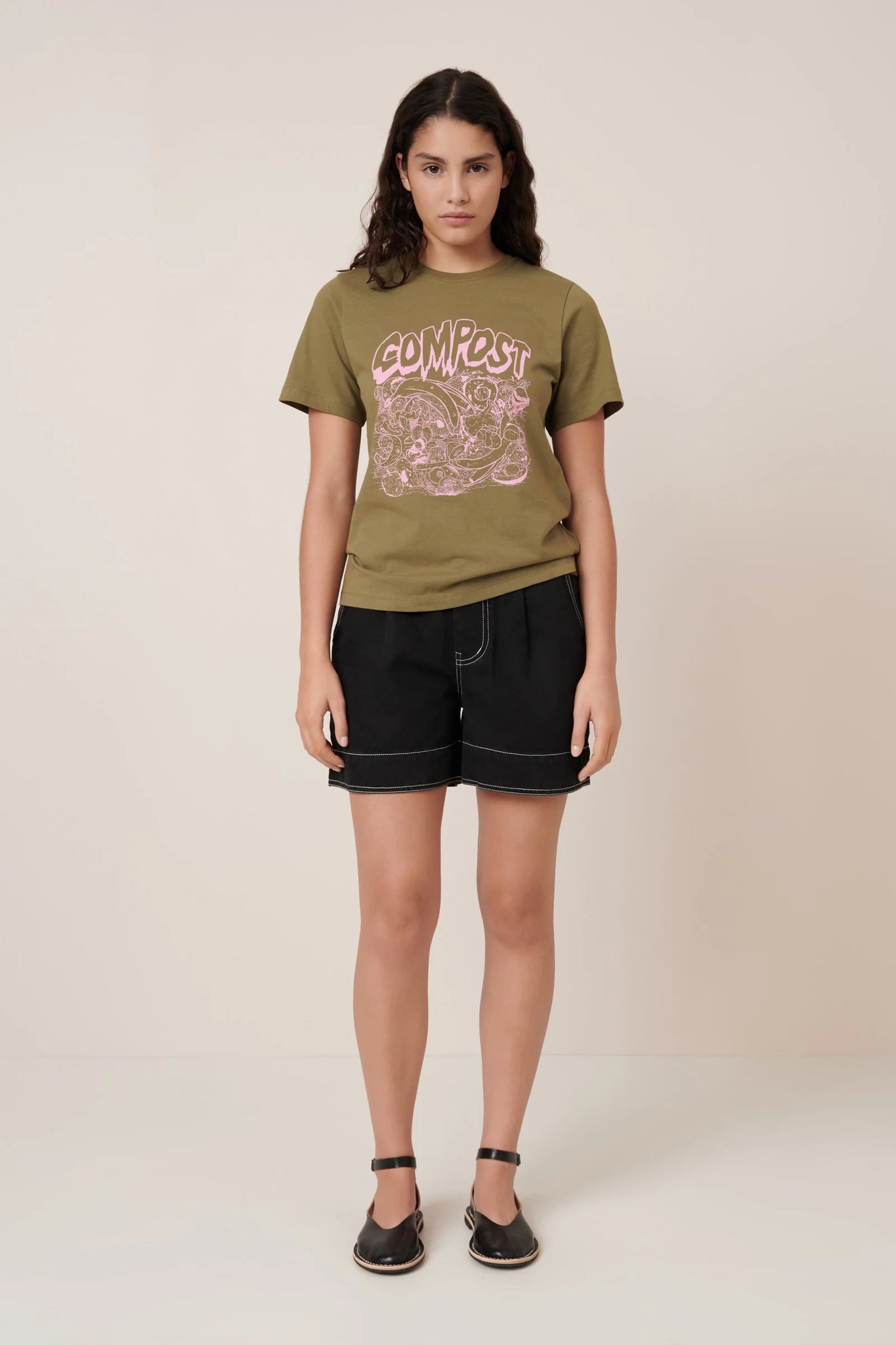 Kowtow Compost Tee - Cedar