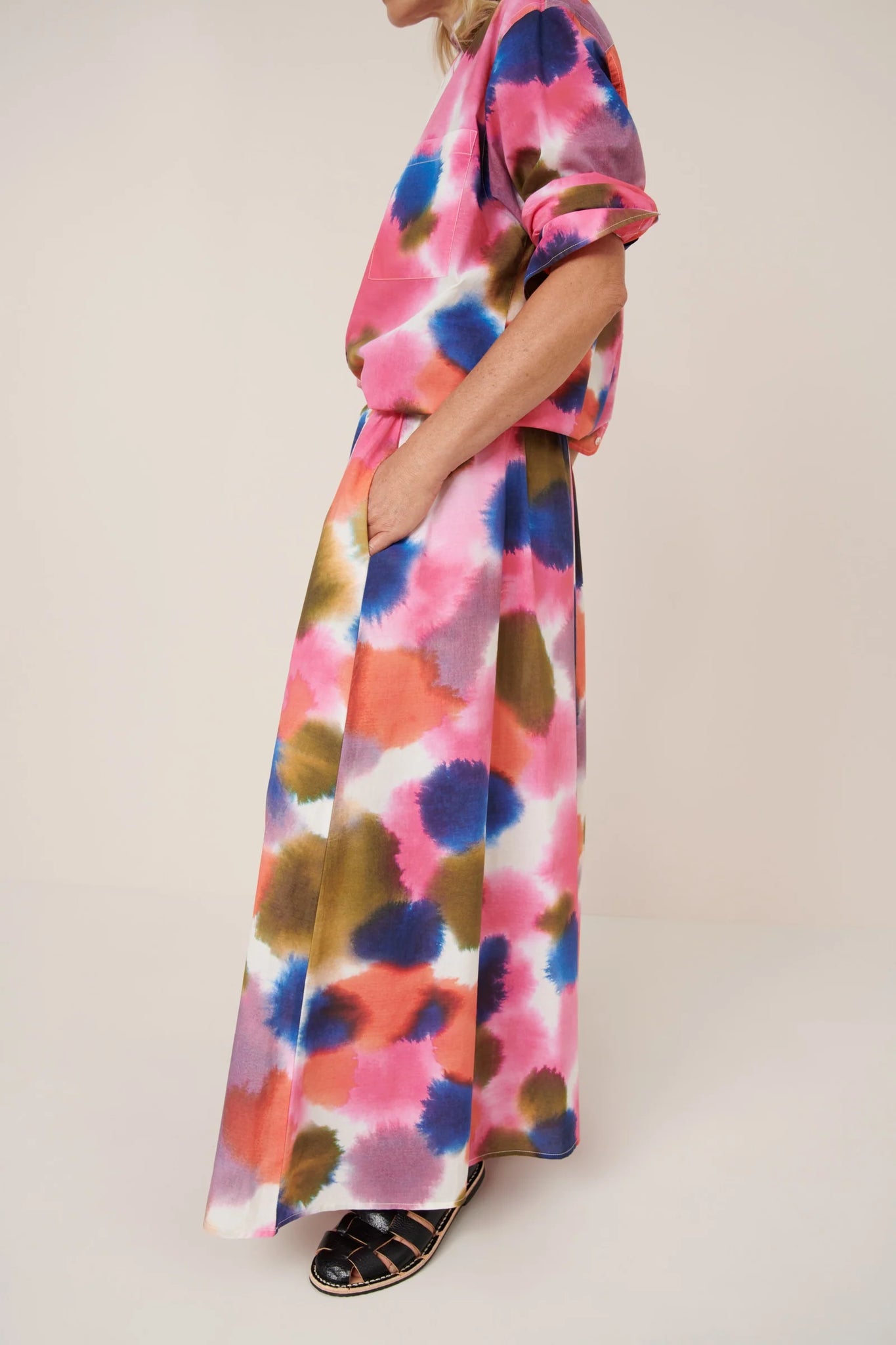 Kowtow Muse Skirt - Watercolour