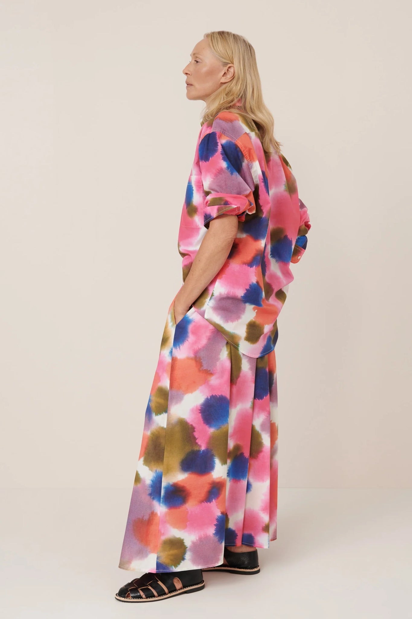Kowtow Muse Skirt - Watercolour