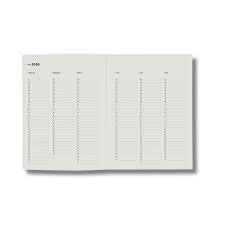 Father Rabbit 2026 Diary - Prussian Blue Floral Weekly