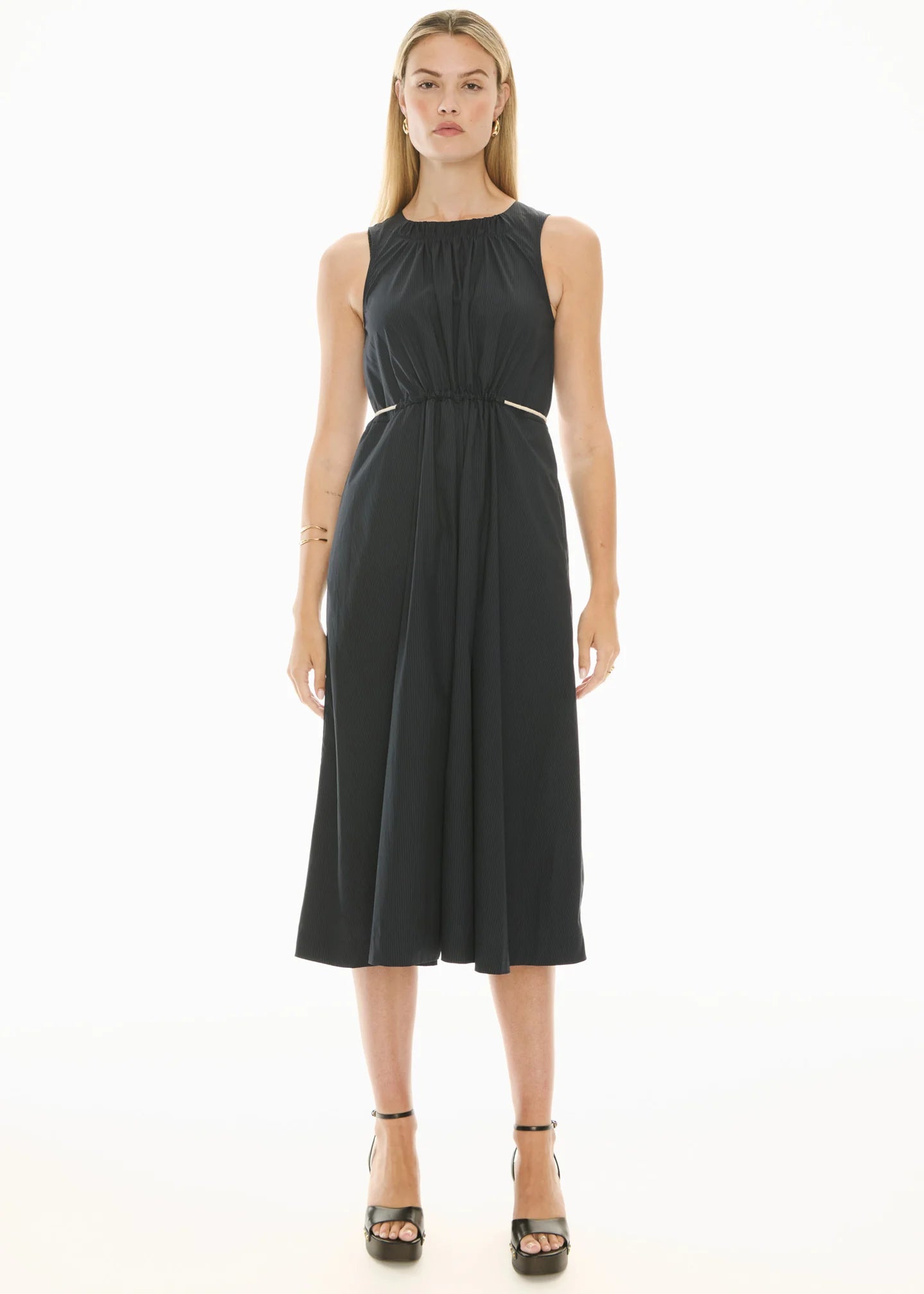 POL Fable Tank Dress - Ink/Ink