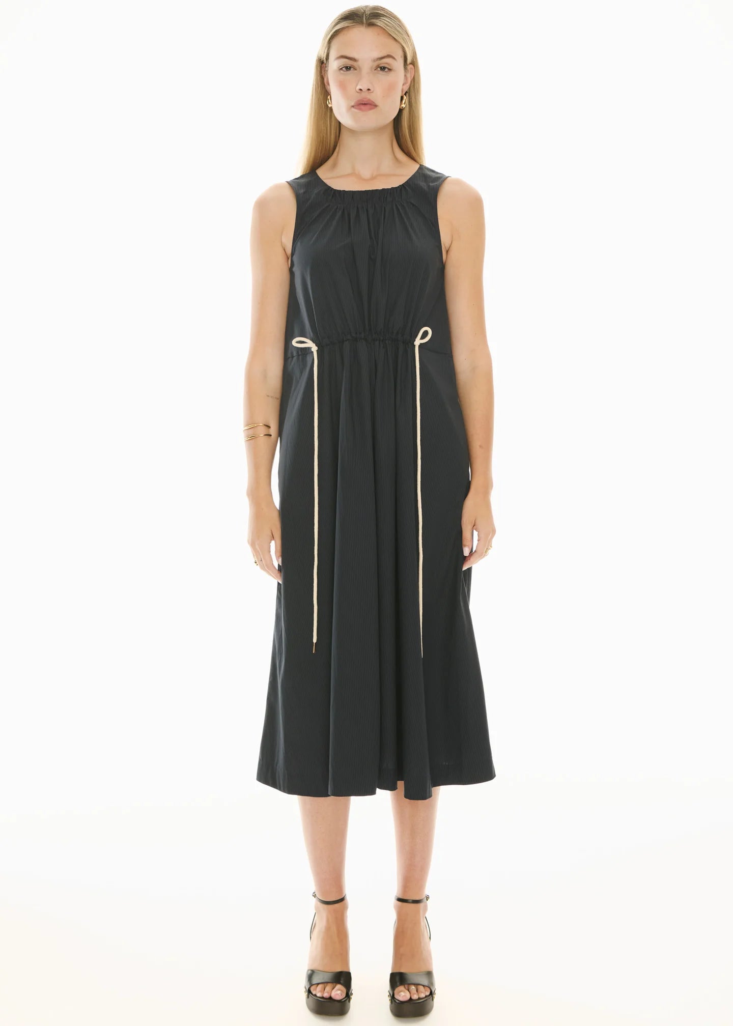 POL Fable Tank Dress - Ink/Ink