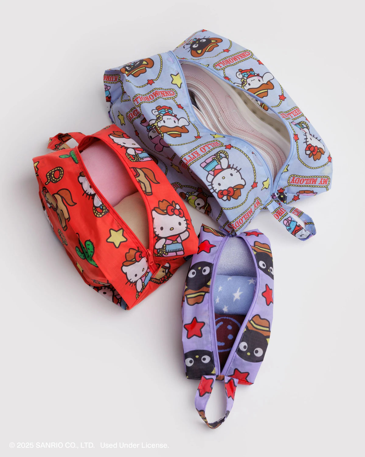 Baggu 3D Zip Set - Hello Kitty and Friends Western