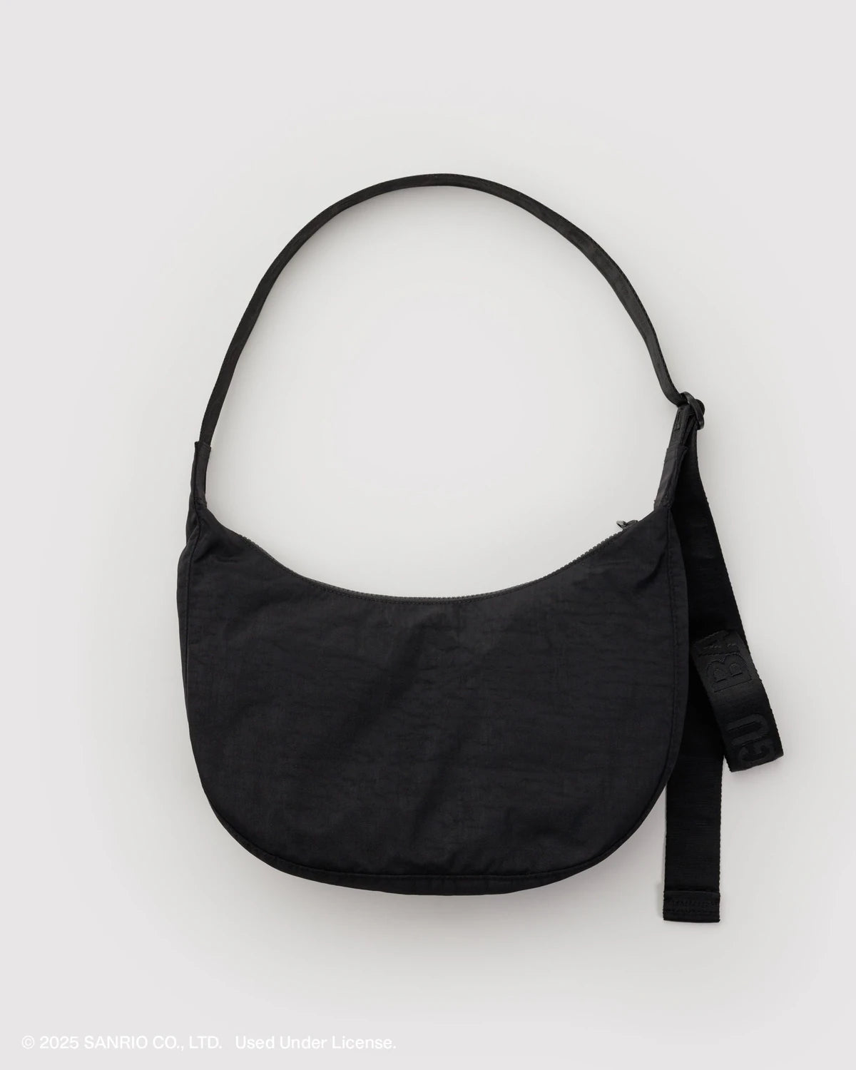 Baggu Medium Nylon Crescent Bag - Black