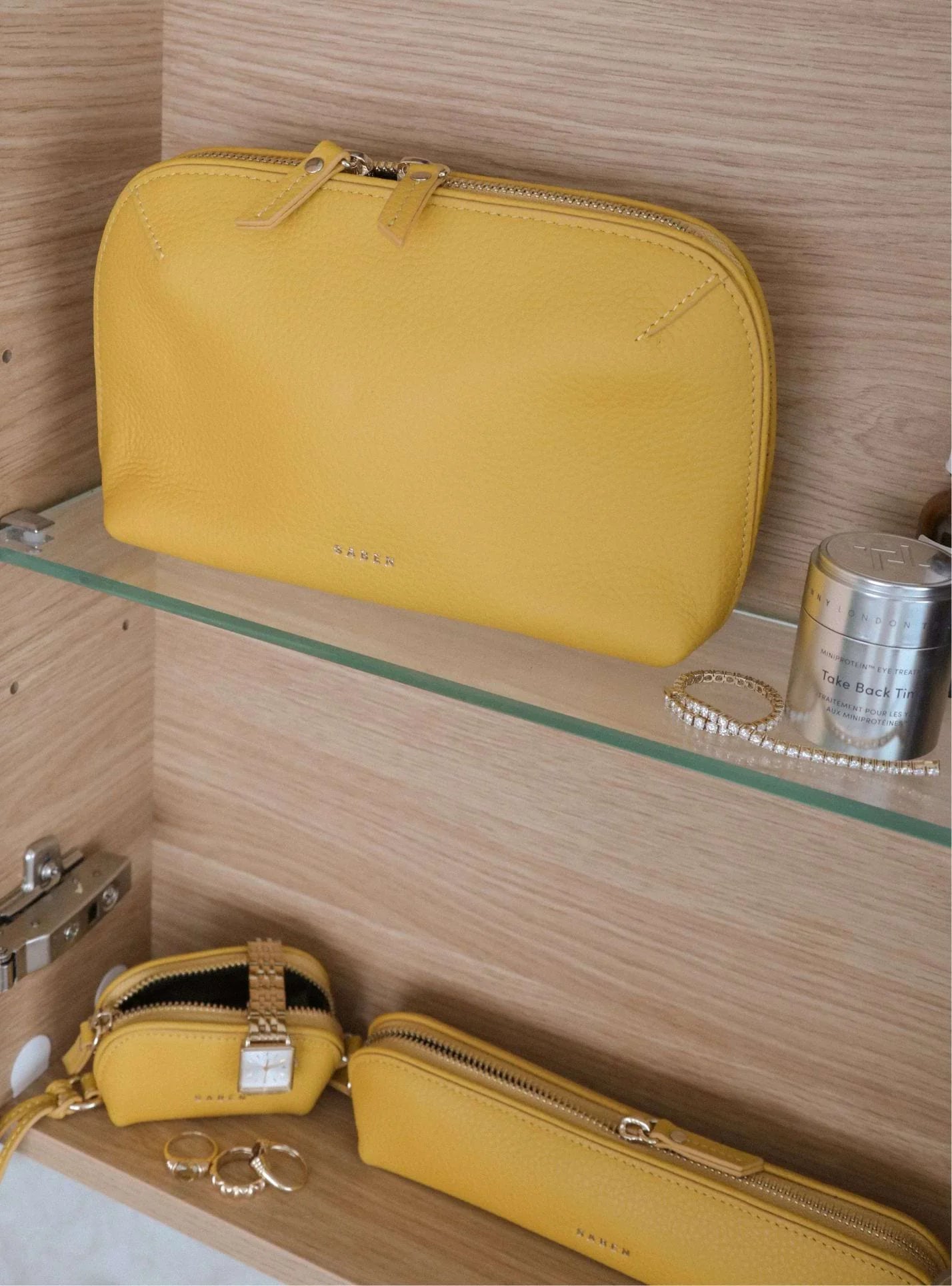 Saben Tate Tech Pouch- Marigold