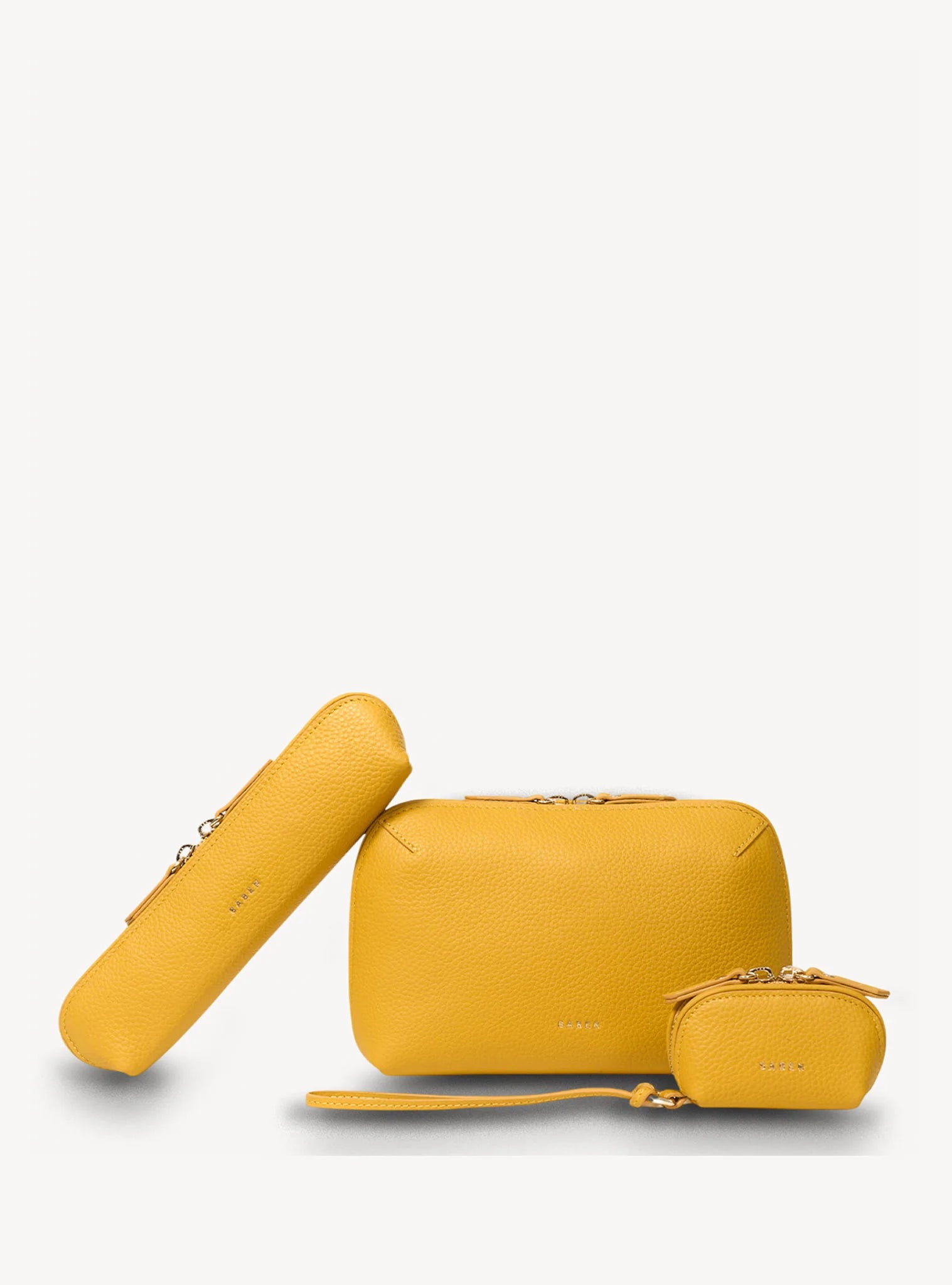 Saben Tarin Airpod Pouch- Marigold