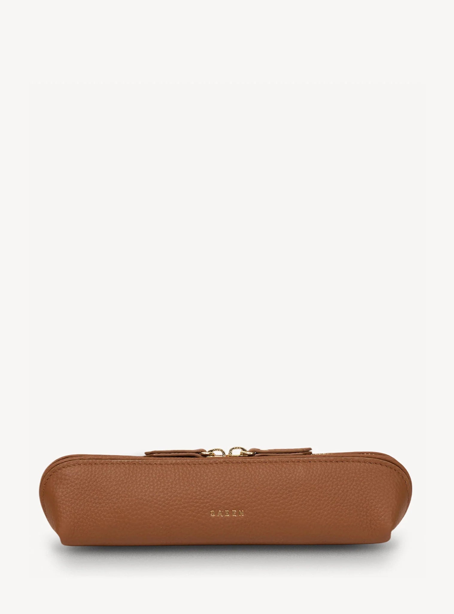 Saben Tali Pencil Case - Tan