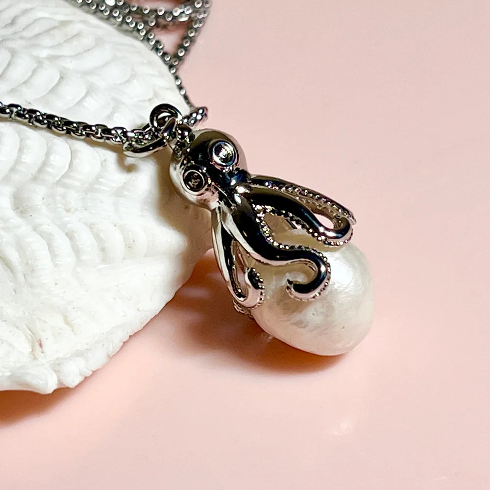 Penny Foggo Octopus and Pearl Chain
