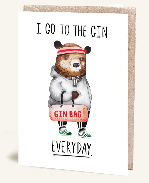 Jolly Awesome Card - Go To the Gin