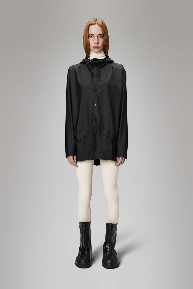 Rains Fishtail Jacket - Black