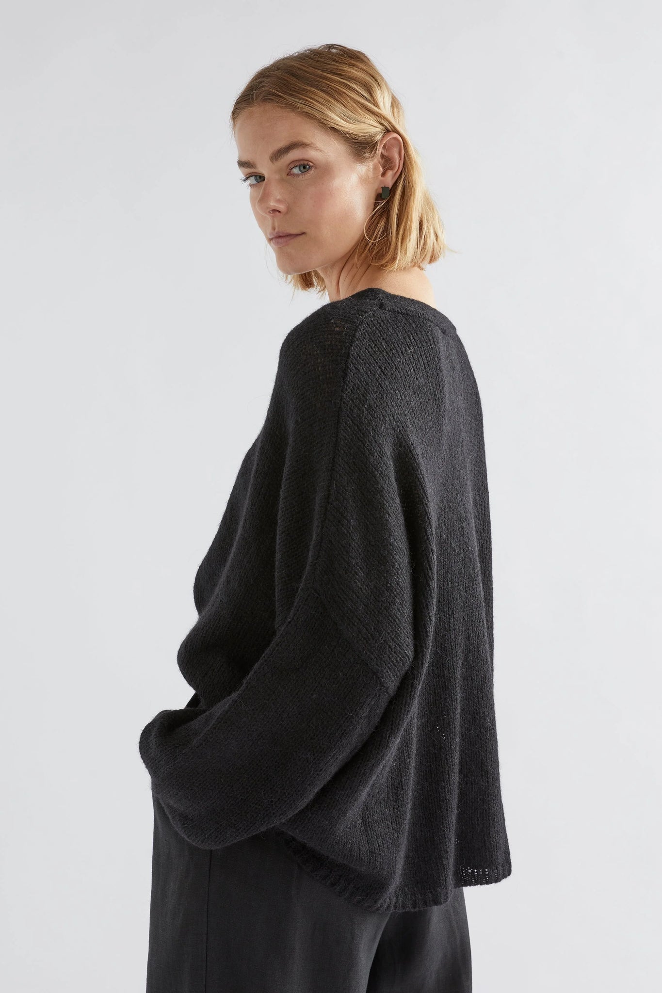Elk Agna Sweater - Black