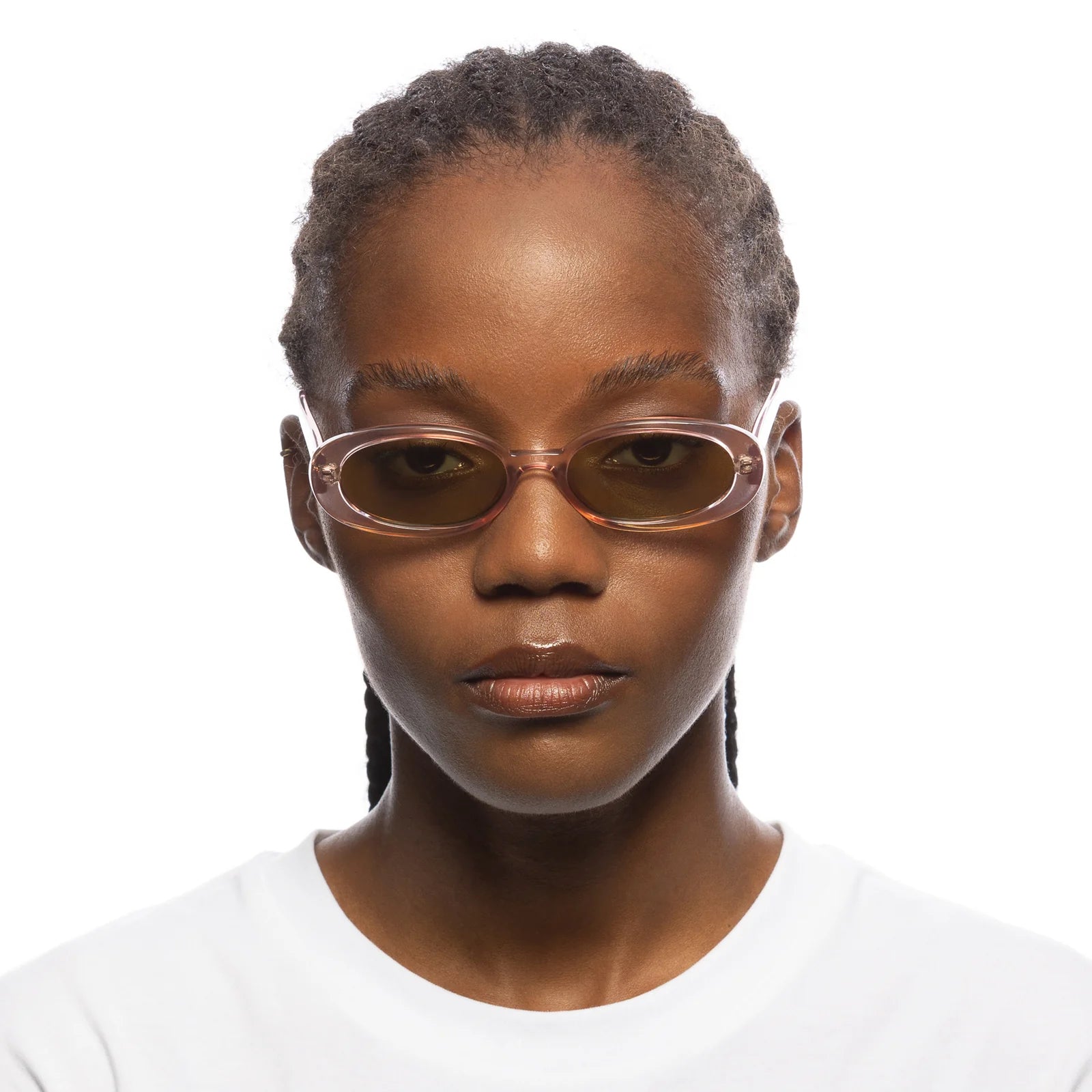 Le Specs Sunglasses - Outta Love Sunglasses - Rosewater – Wanda
